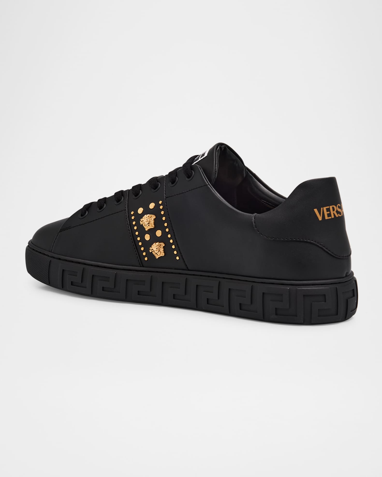 スニーカー Versace Sneaker Greca Greca Sneakers Black | VERSACE US