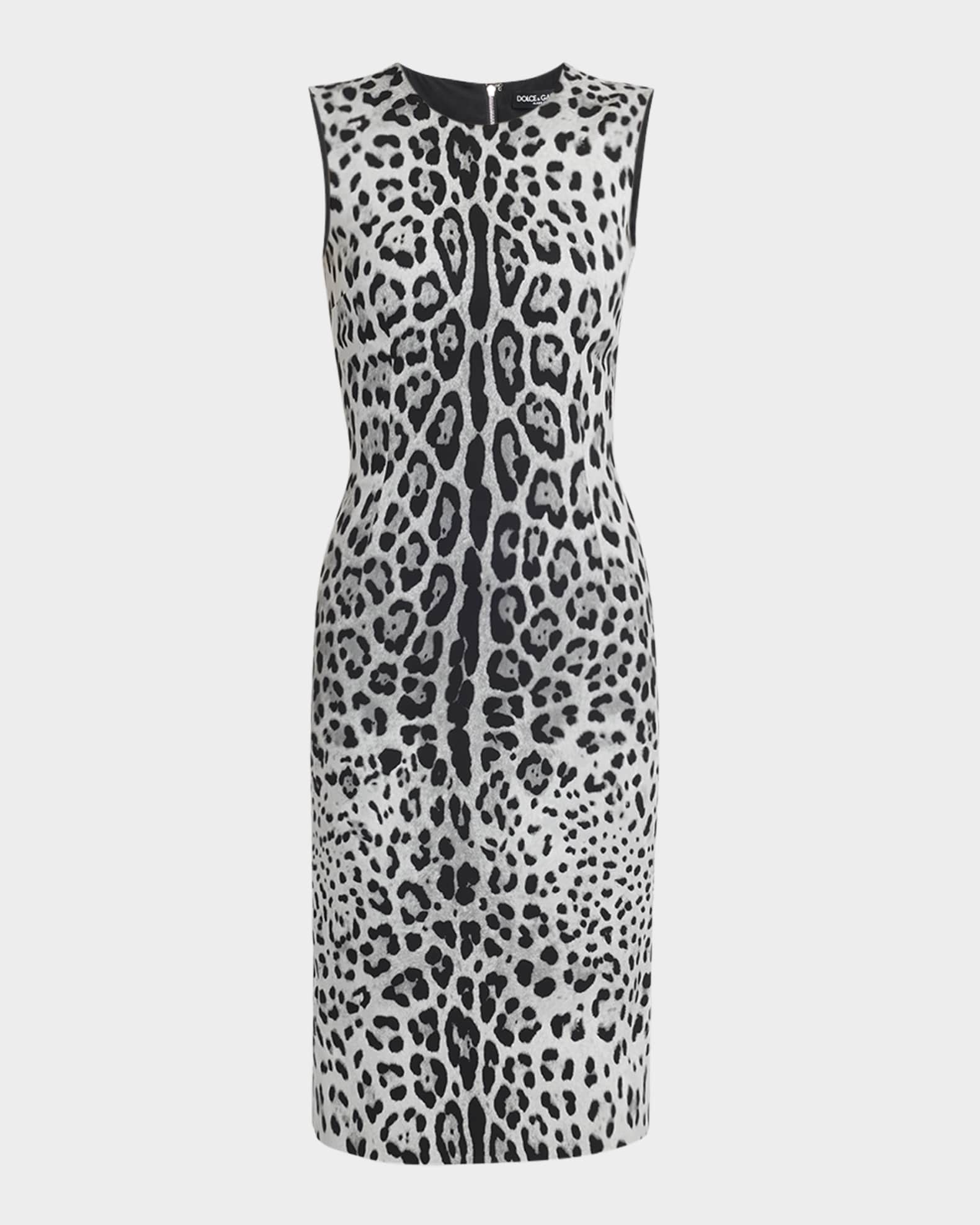 Printed Charmeuse Dress  0