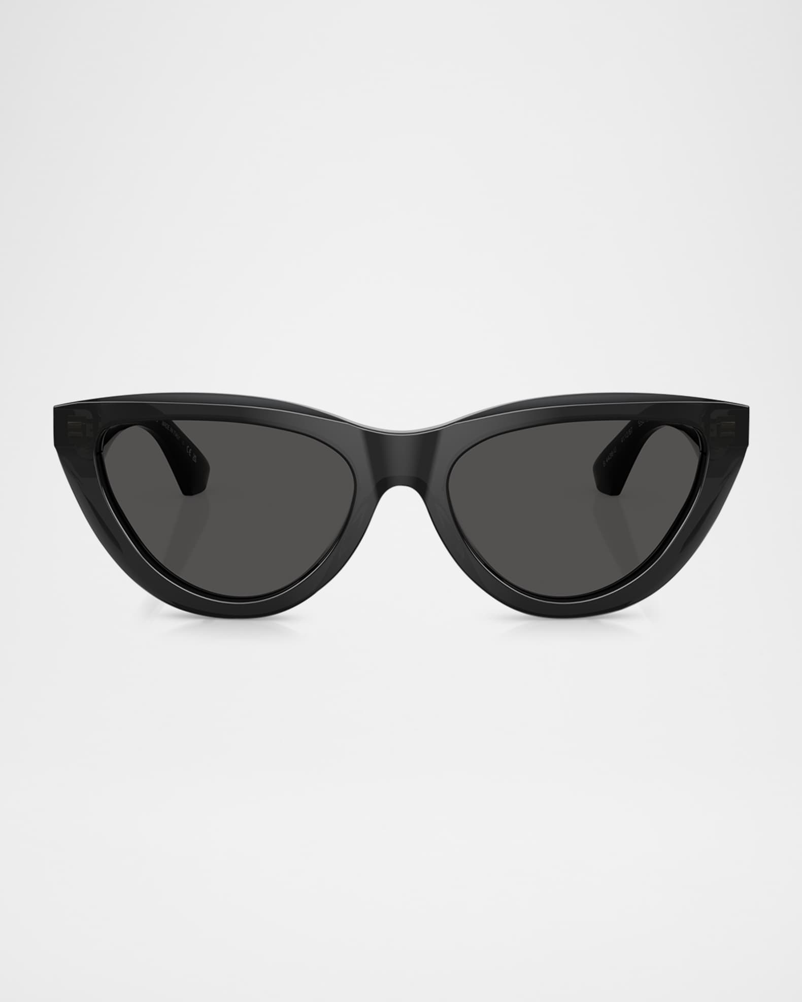 BURBERRY キャットアイフレムサンクラス 4436USOLE 411287 Burberry BE4436U Cat Eye Sunglasses | Neiman Marcus