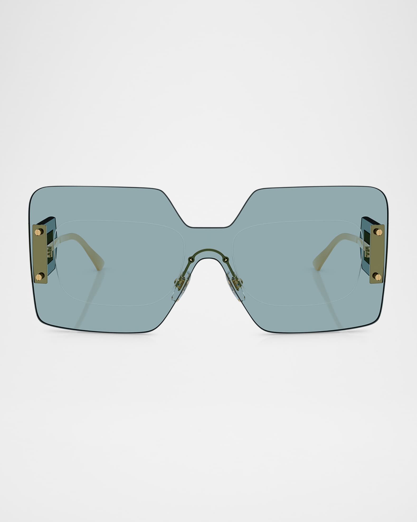 0VE2277 Rimless Square Sunglasses 0