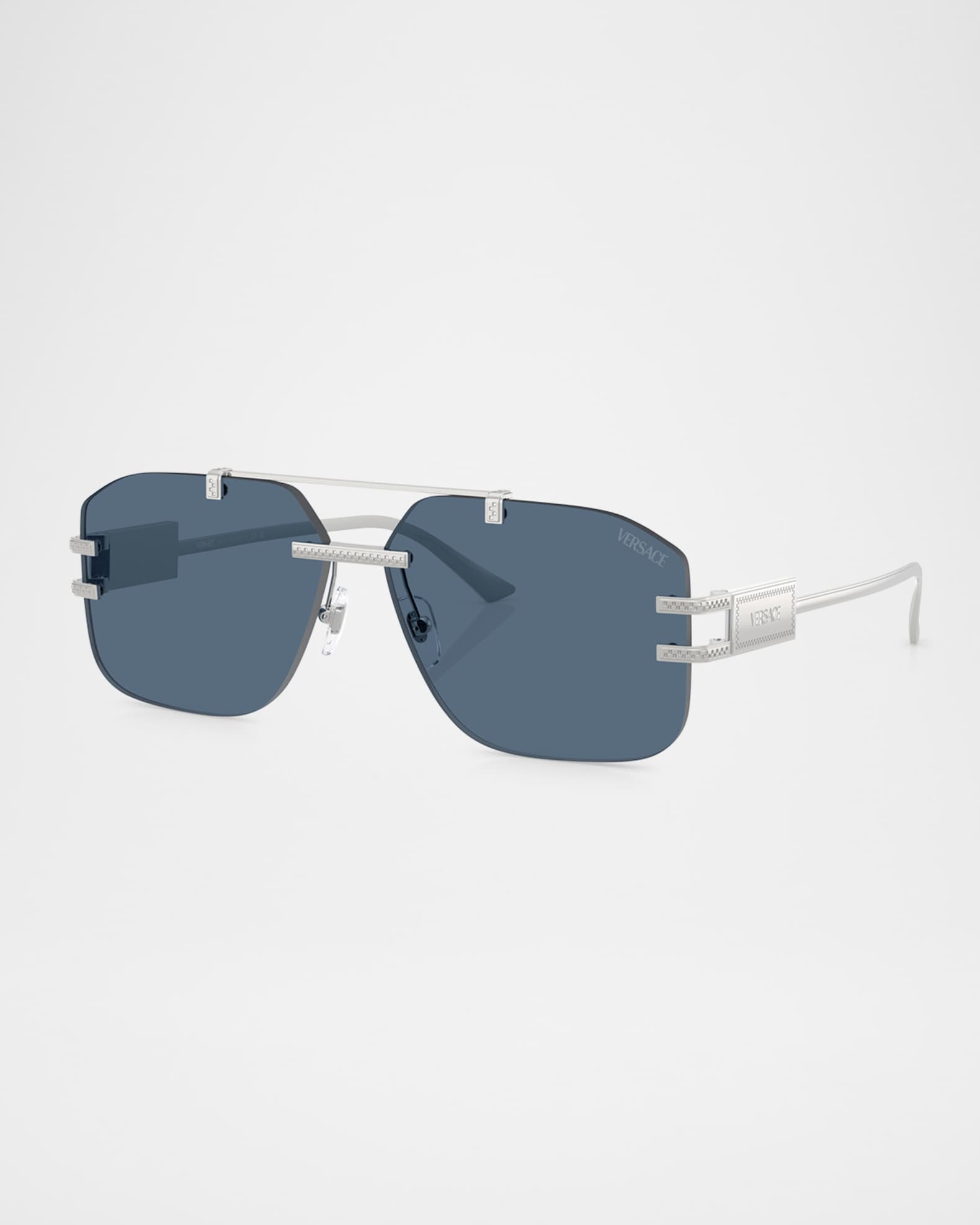 Versace Men's VE2275 Rectangular Sunglasses | Neiman Marcus