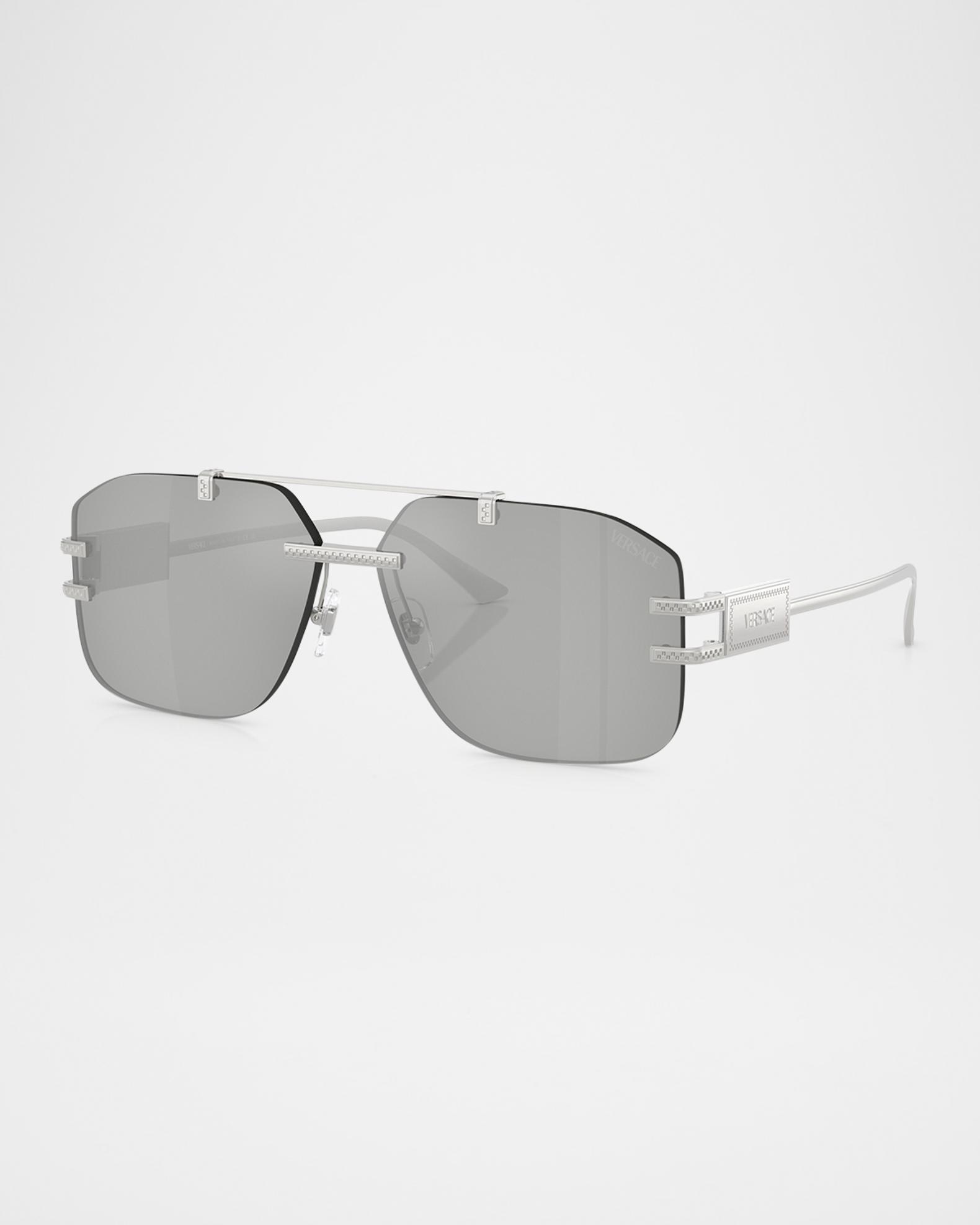 Versace Men's VE2275 Rectangular Sunglasses | Neiman Marcus