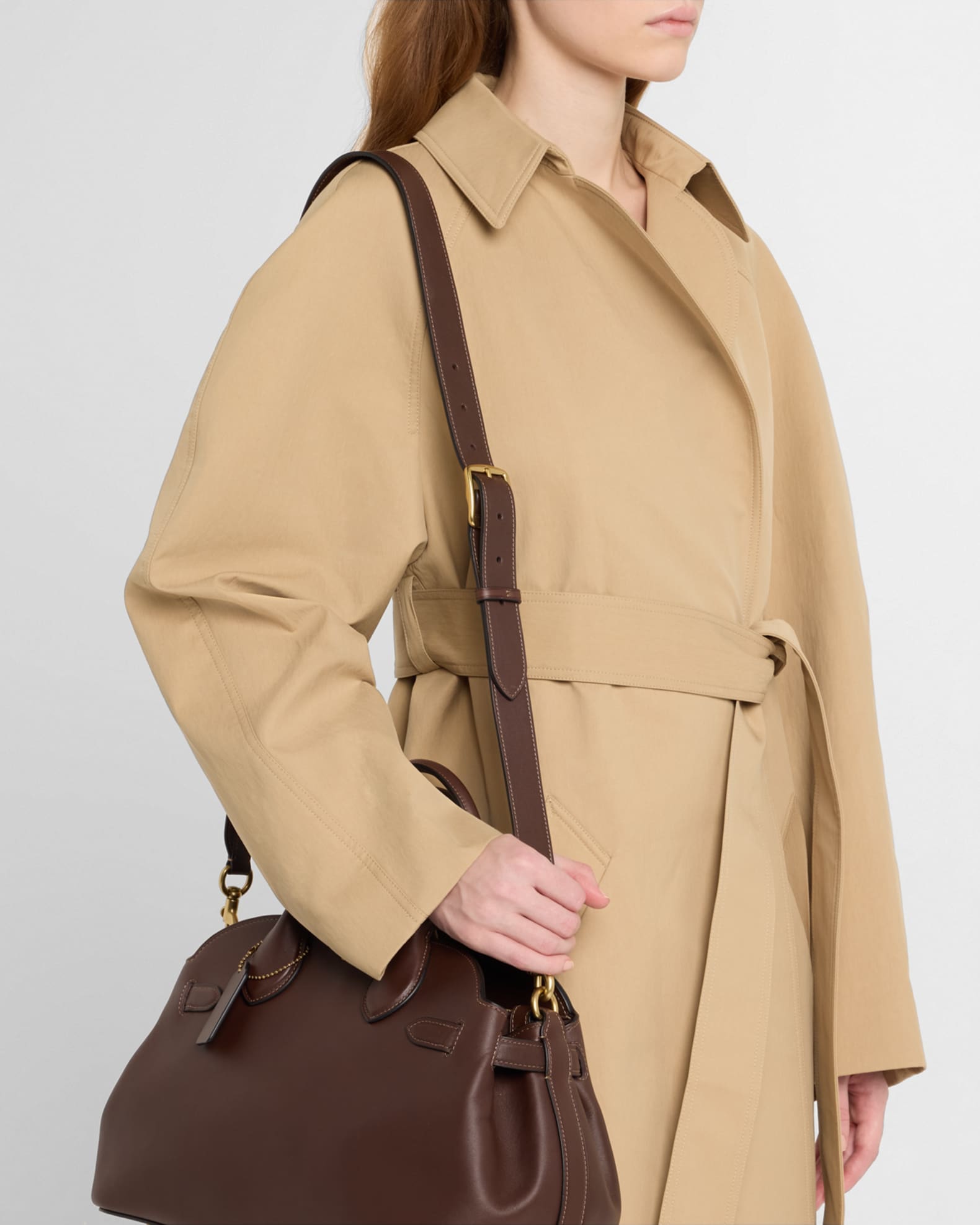 Coach Empire 35 Glovetanned Leather Crossbody Bag Neiman Marcus