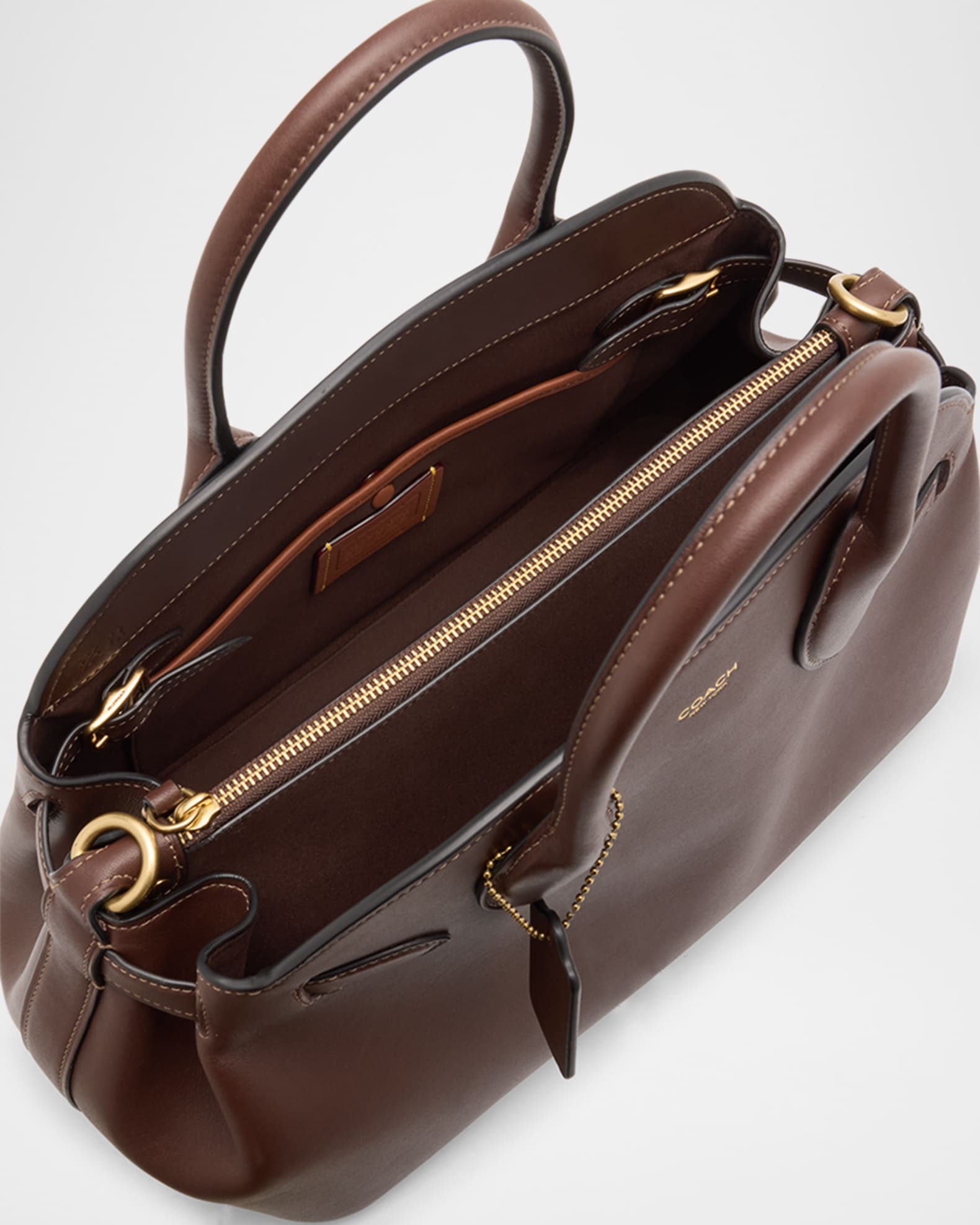 Coach Empire 35 Glovetanned Leather Crossbody Bag Neiman Marcus