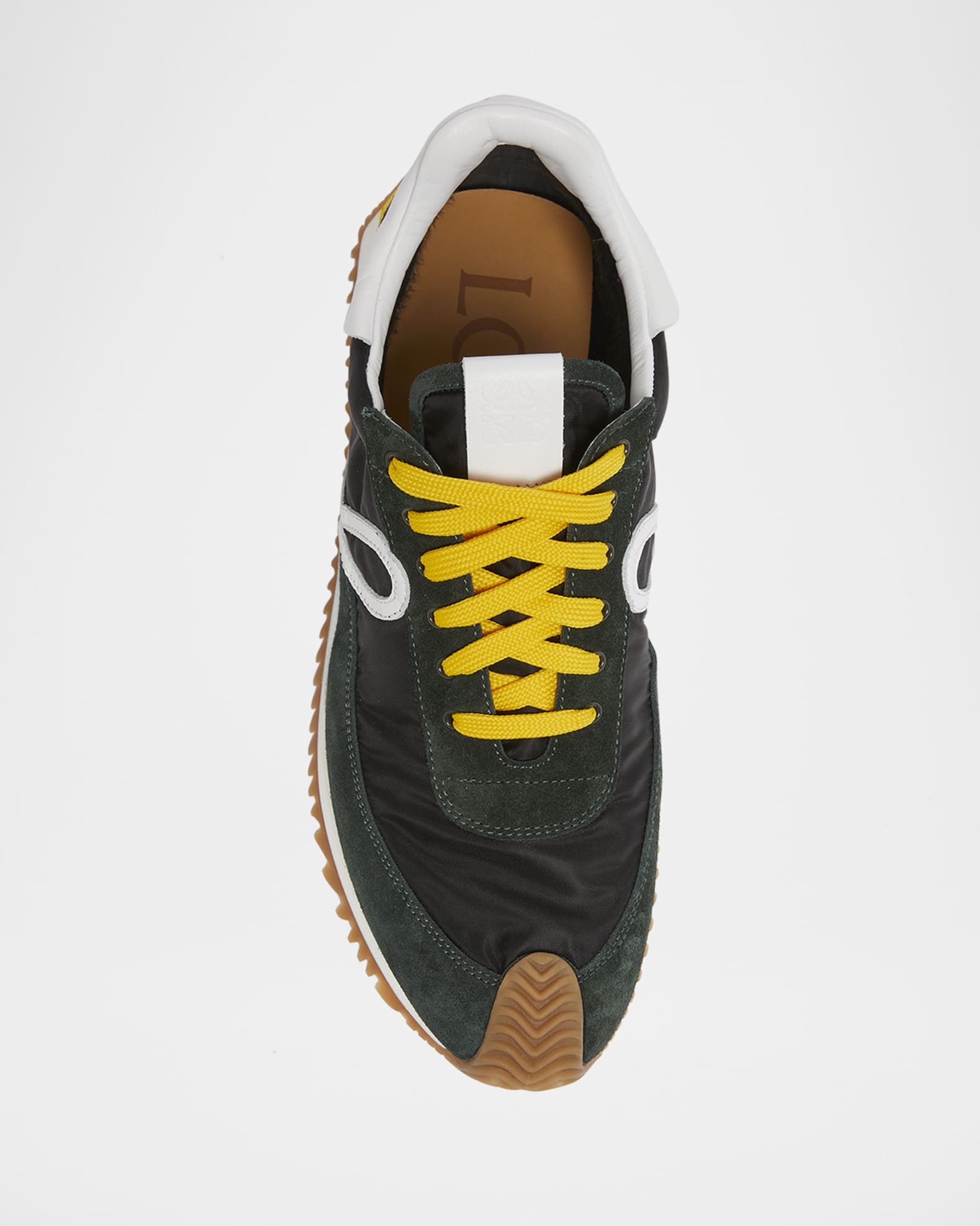 Loewe Men's Flow Runner 2.0 Nylon and Suede Low-Top Sneakers