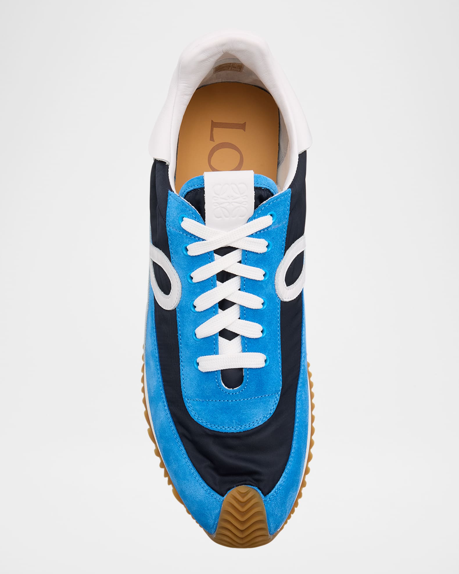 LOEWE｜SNEAKERS (Flow Runner 2.0 in nylon and suede (M81 Flow Runner 2.0 in nylon and suede Beige - LOEWE
