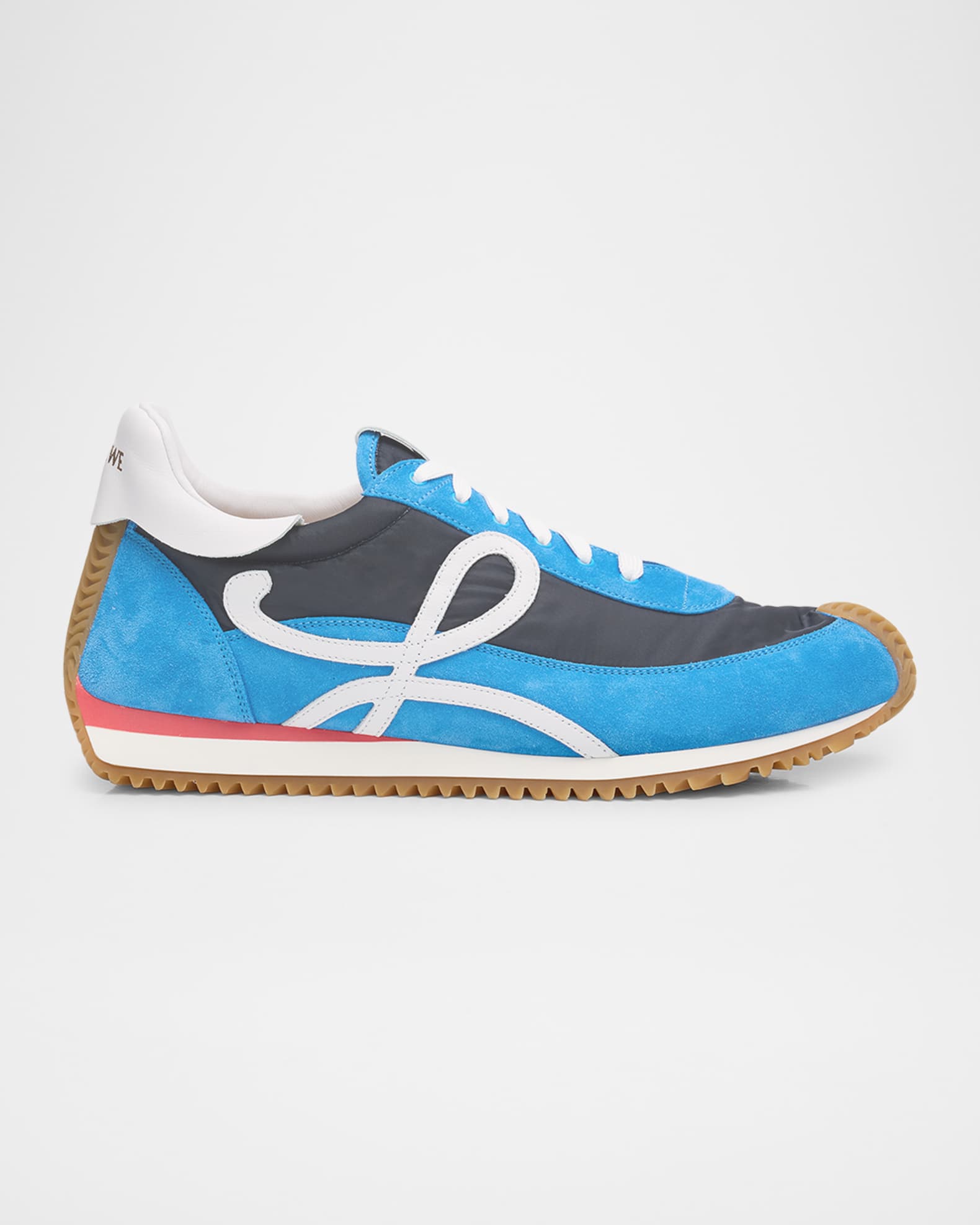 LOEWE｜SNEAKERS (Flow Runner 2.0 in nylon and suede (M81 Flow Runner 2.0 in nylon and suede Beige - LOEWE