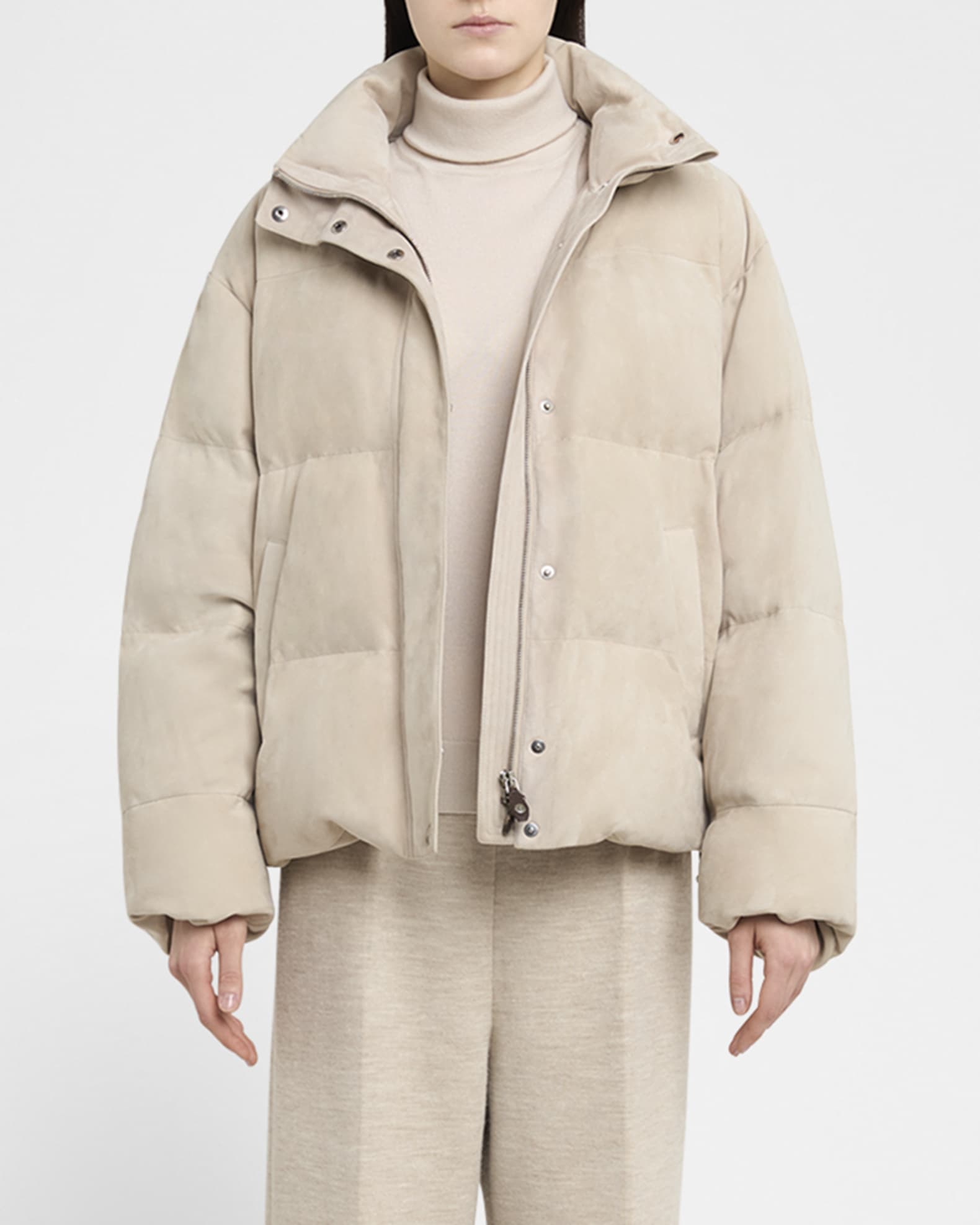 Puffer Jacket Loro Piana Winter Coat LORO PIANA Clearwater Quilted