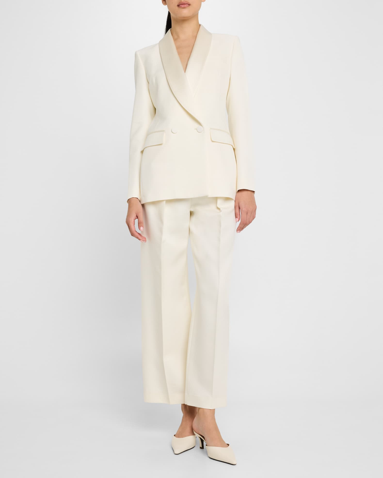 Doreen Double-Breasted Wool Jacket 1
