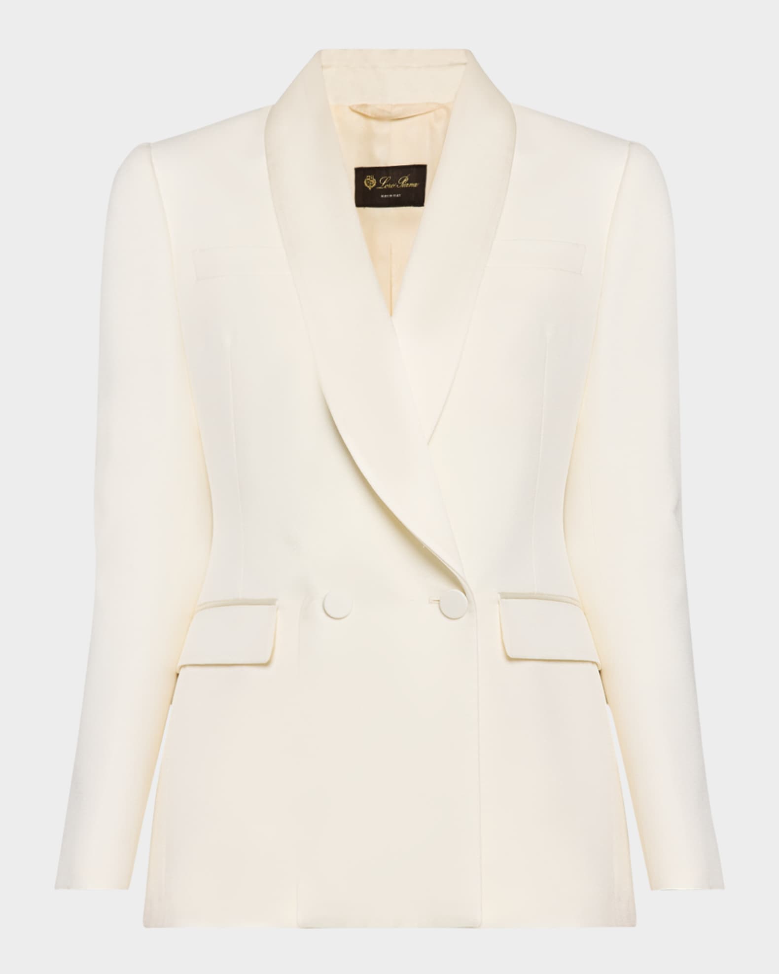 Doreen Double-Breasted Wool Jacket 0