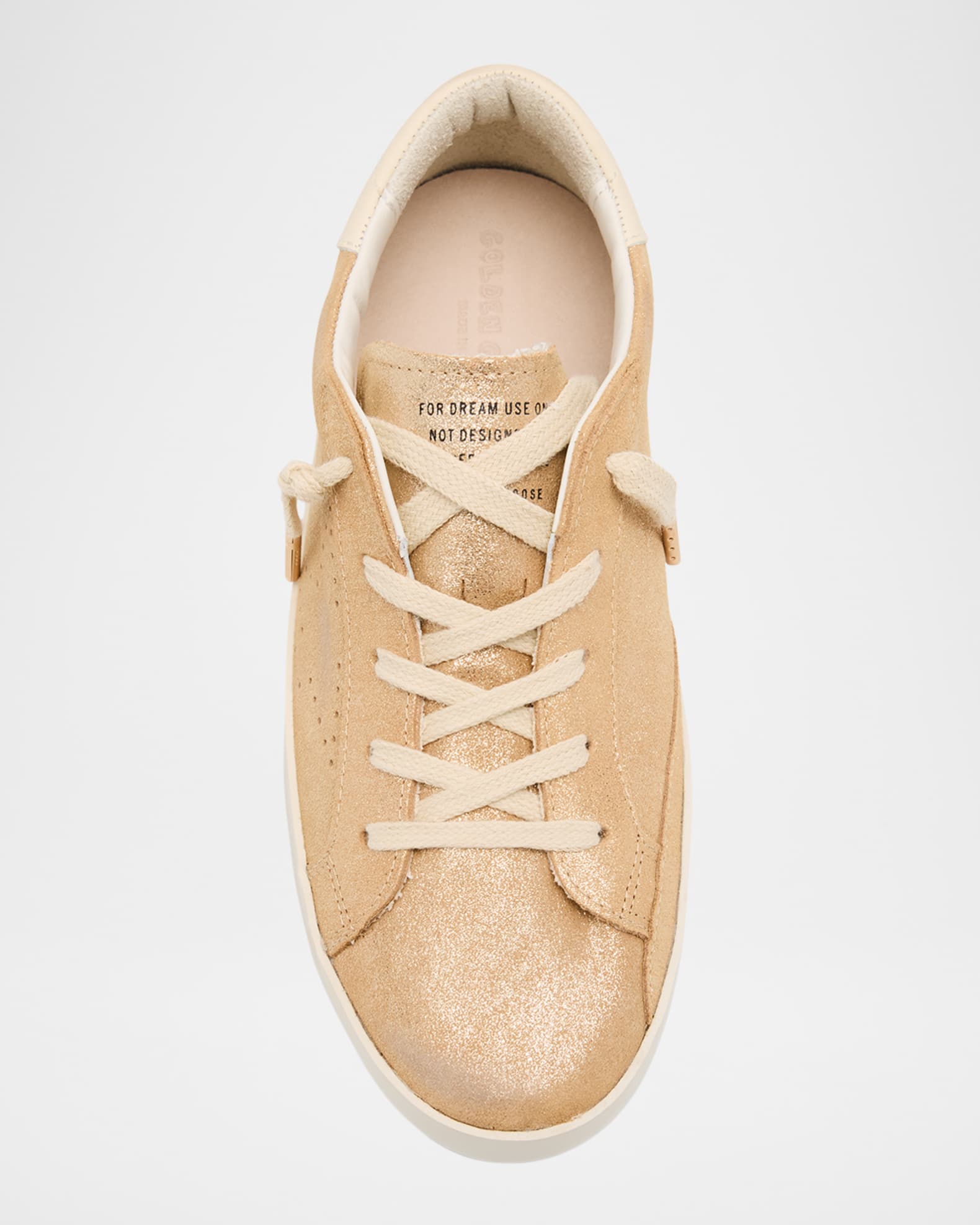 Nature breeze dale star sneakers in gold store
