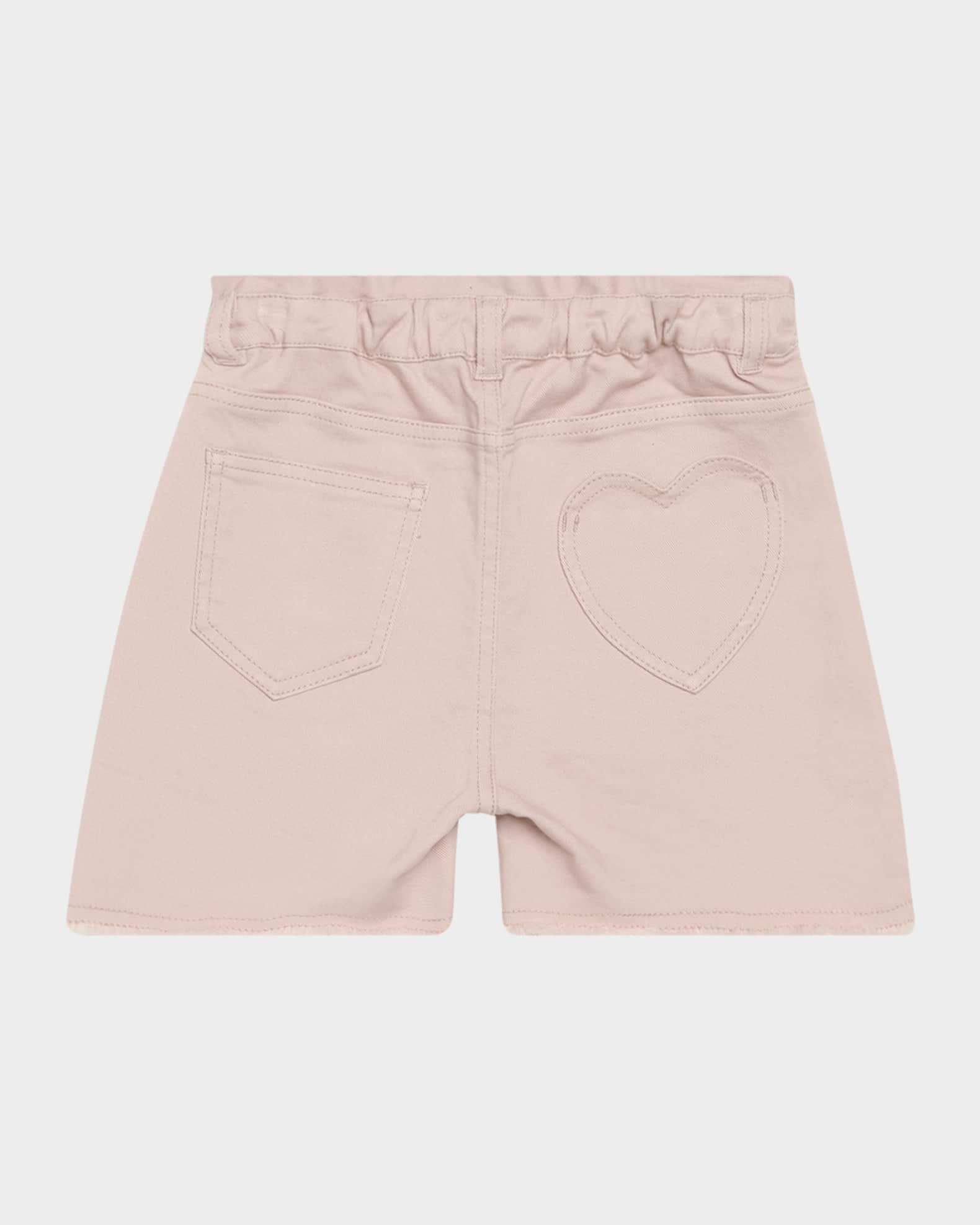 Girl's Journey Logo Embroidered Shorts, Size 4-12 1