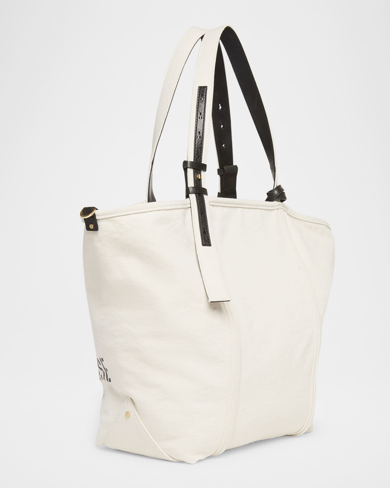 Golden Goose Logo Canvas Tote Bag | Neiman Marcus