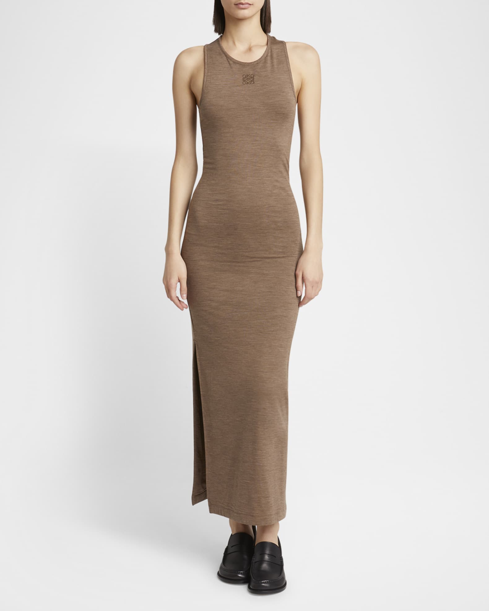 Long  Anagram Wool Tank Dress 1
