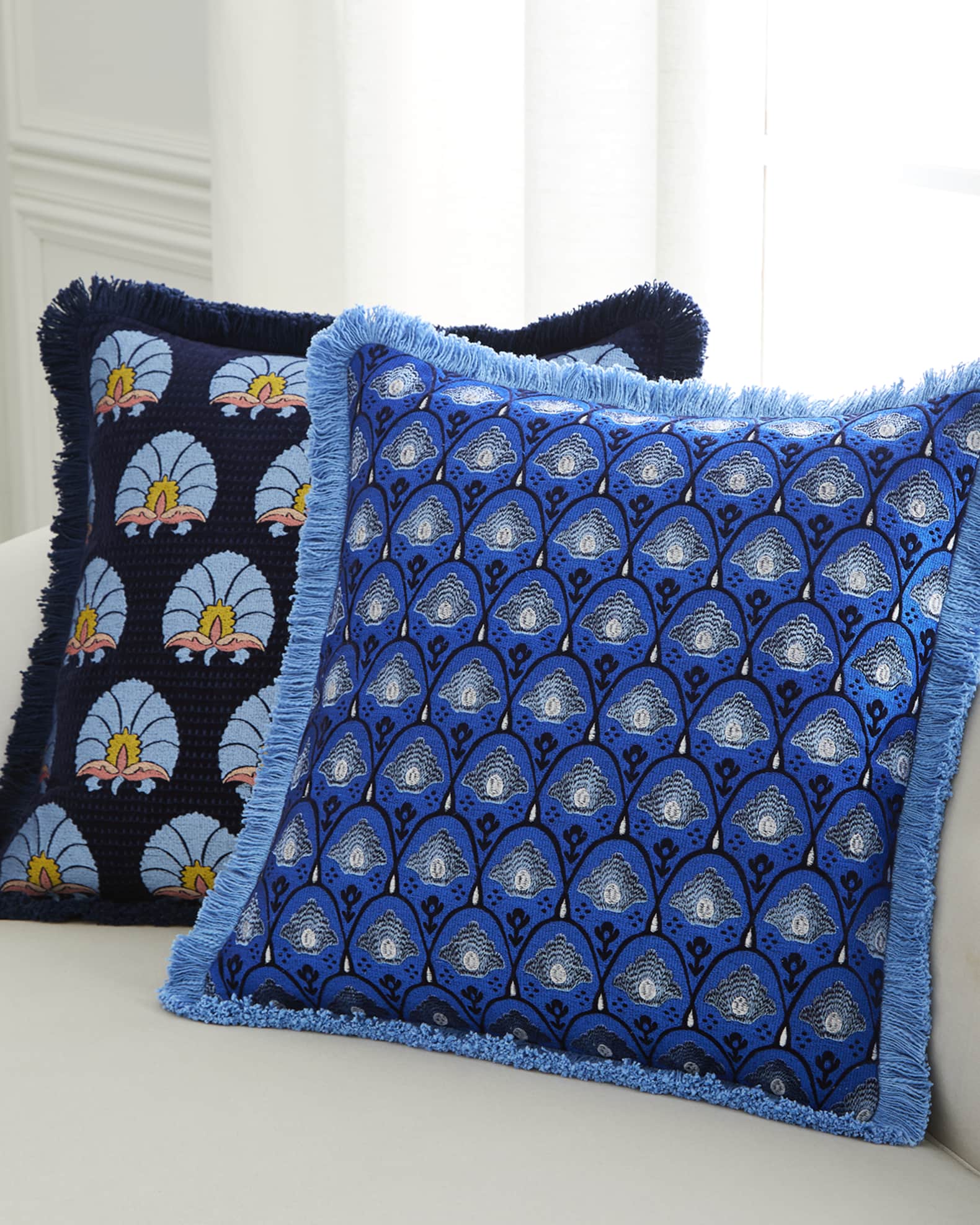 Isaya Decorative Pillow, 22" Square 0