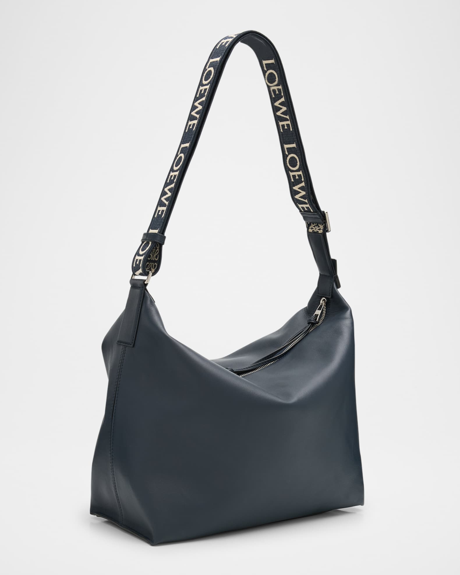Loewe Men's Cubi Crossbody Bag in Calfskin | Neiman Marcus
