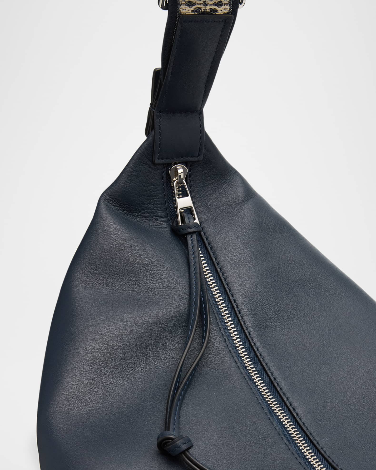 Loewe Men's Cubi Crossbody Bag in Calfskin | Neiman Marcus