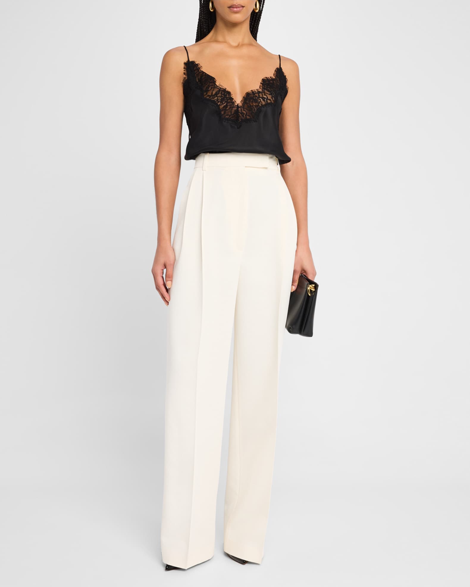 Silk Lace Camisole Top 1