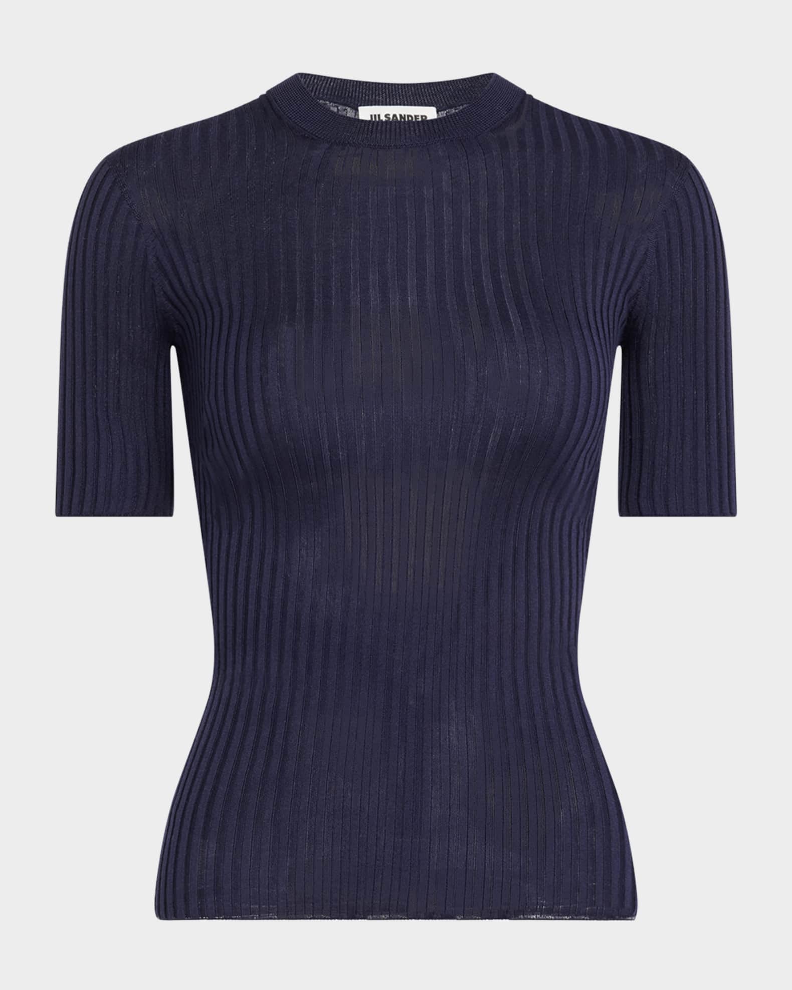 Short-Sleeve Rib T-Shirt 0