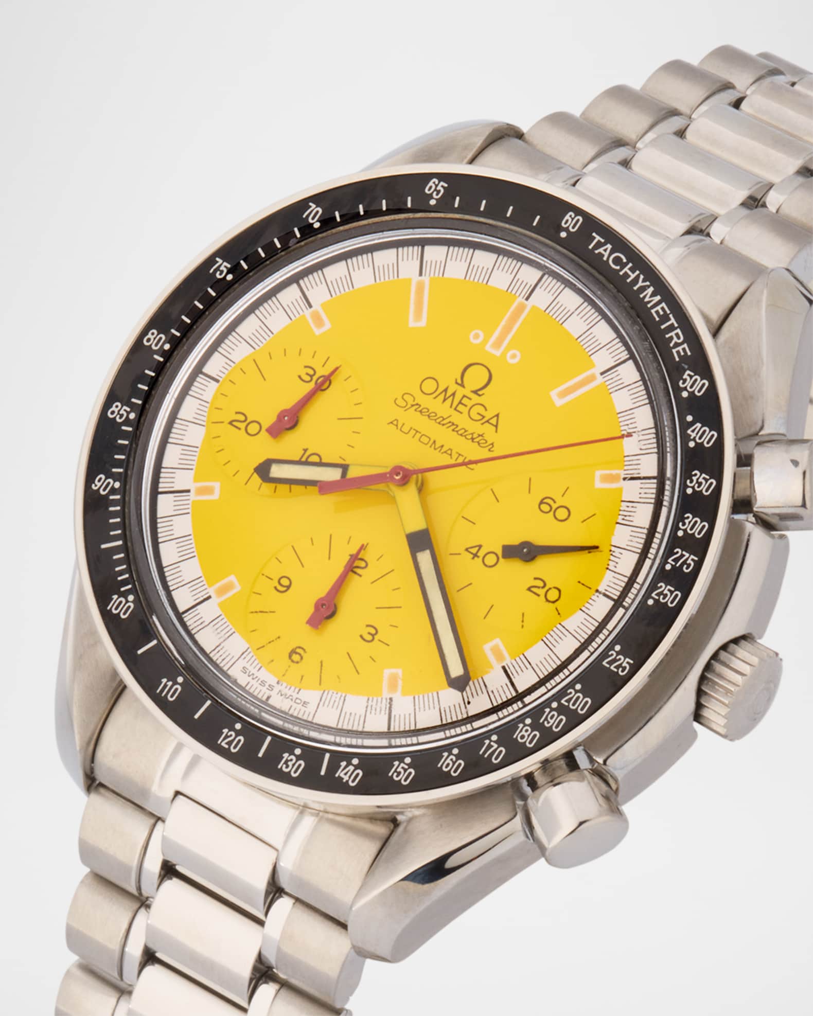 Vintage Watches Omega Stainless Steel Speedmaster Michael Schumacher The Legend 39mm Vintage 1995 Watch Neiman Marcus