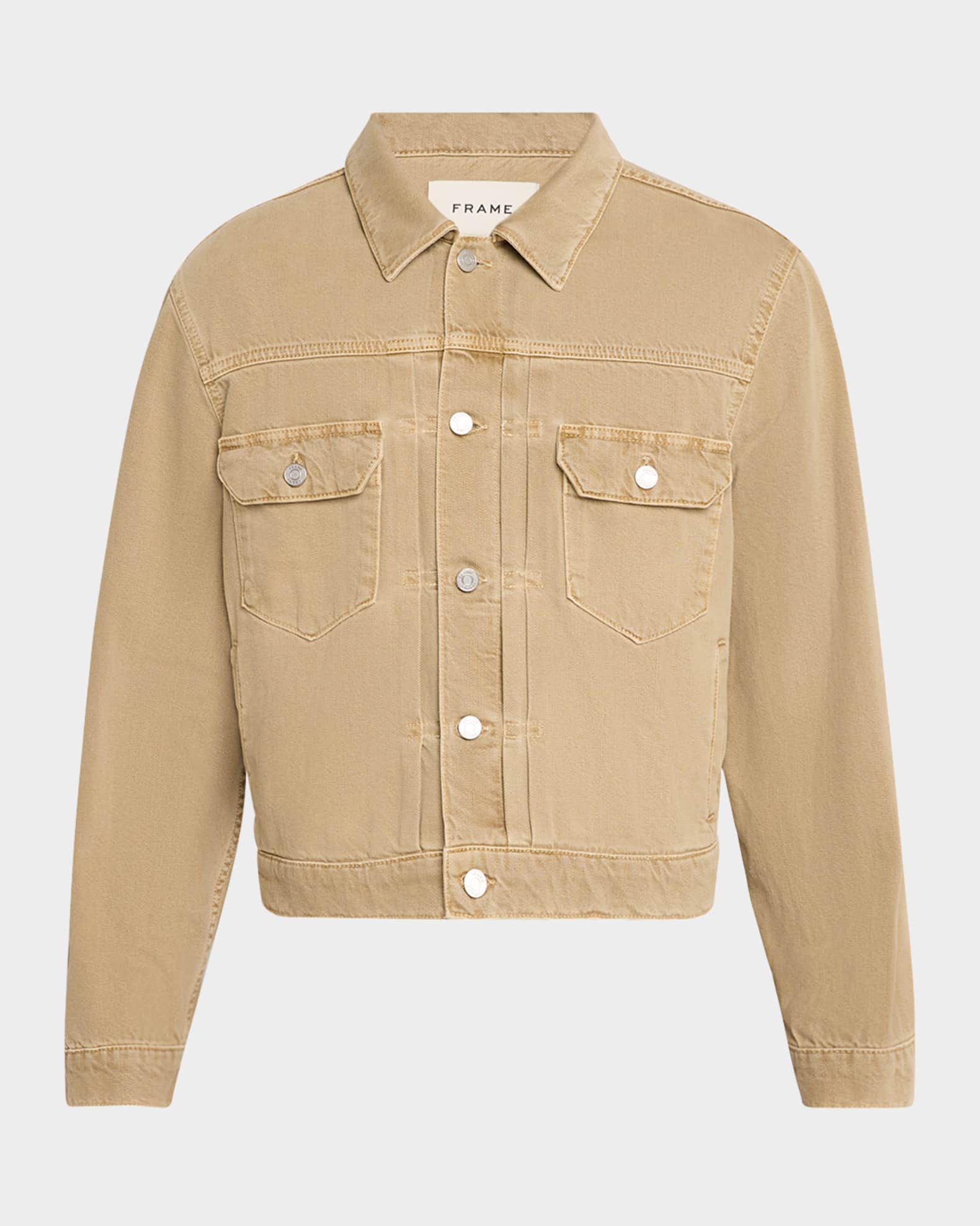 Men's Vintage Denim Jacket 0