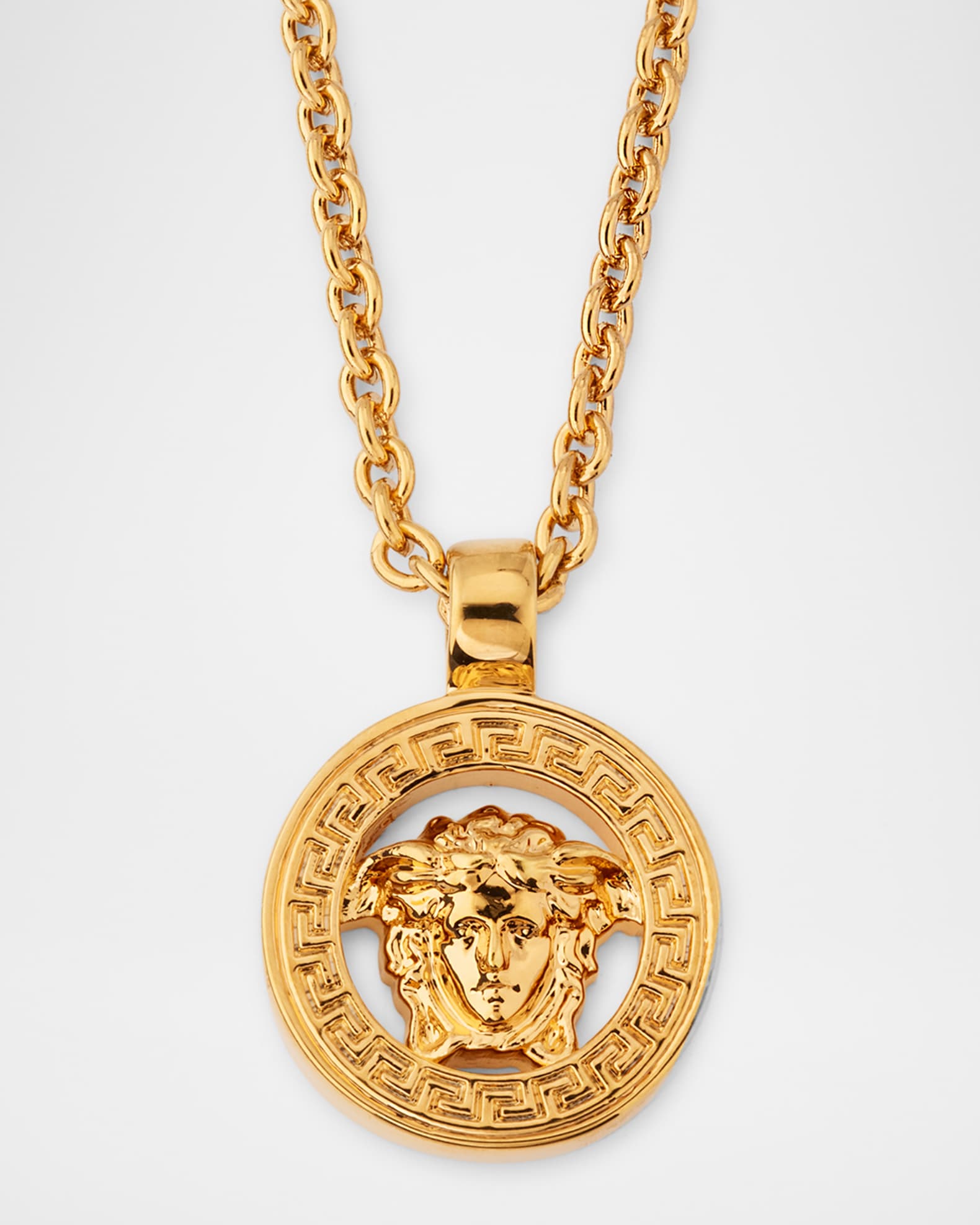 Versace Men's Medusa 95 Pendant Necklace | Neiman Marcus