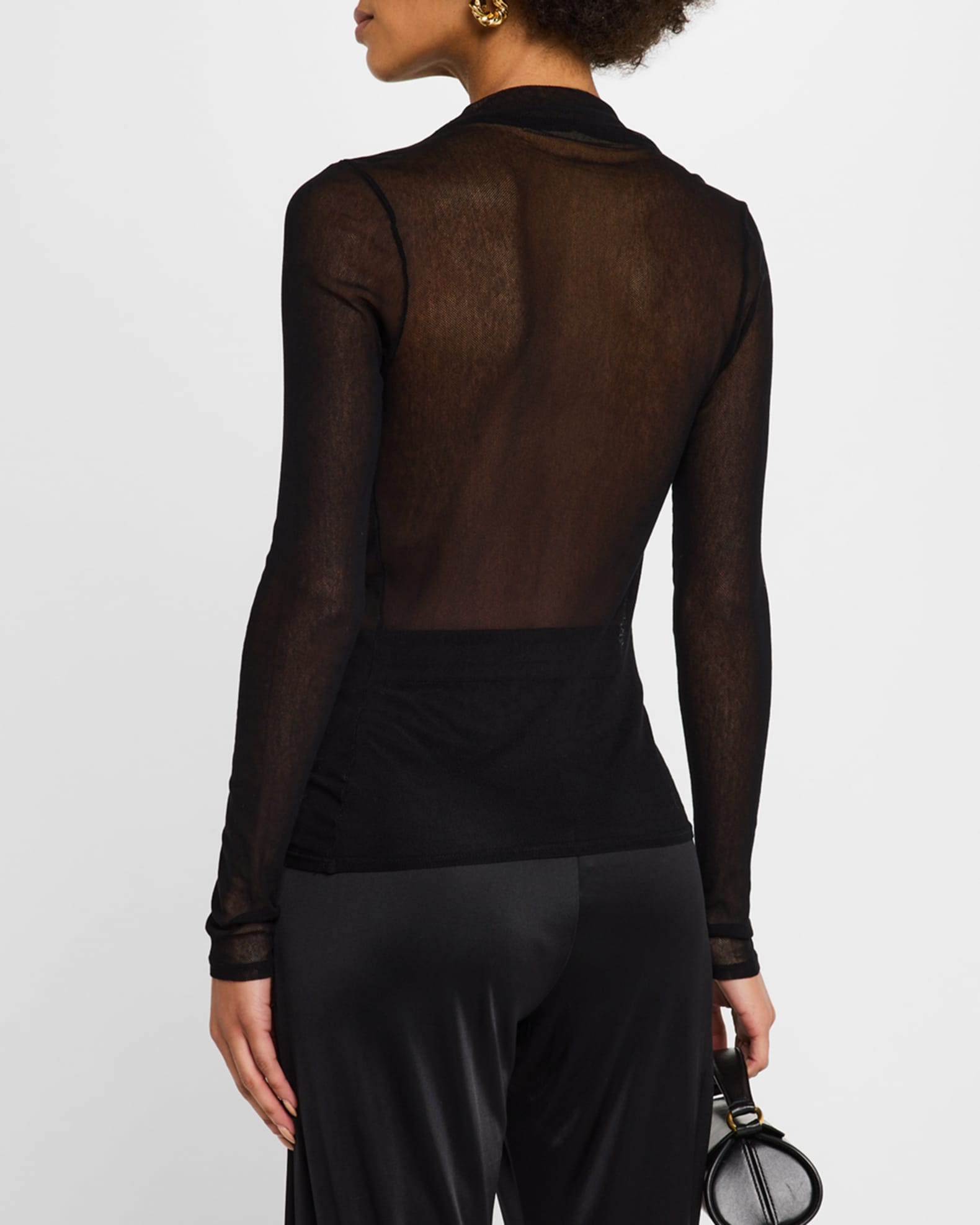 Junie Mutton Sleeve Blouse - Black | Levi's® US