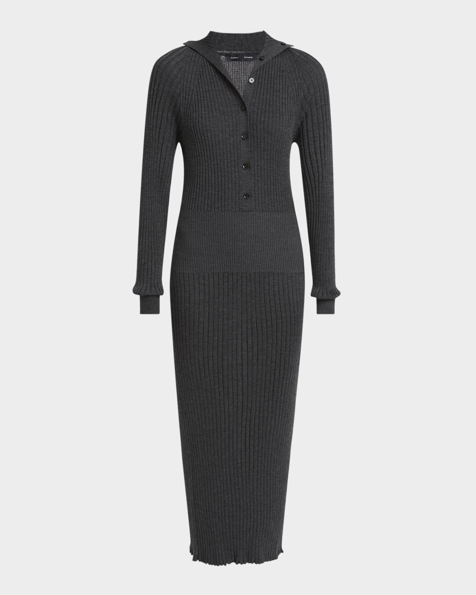 Maeve Body-Con Superfine merino Silk Maxi Dress 0