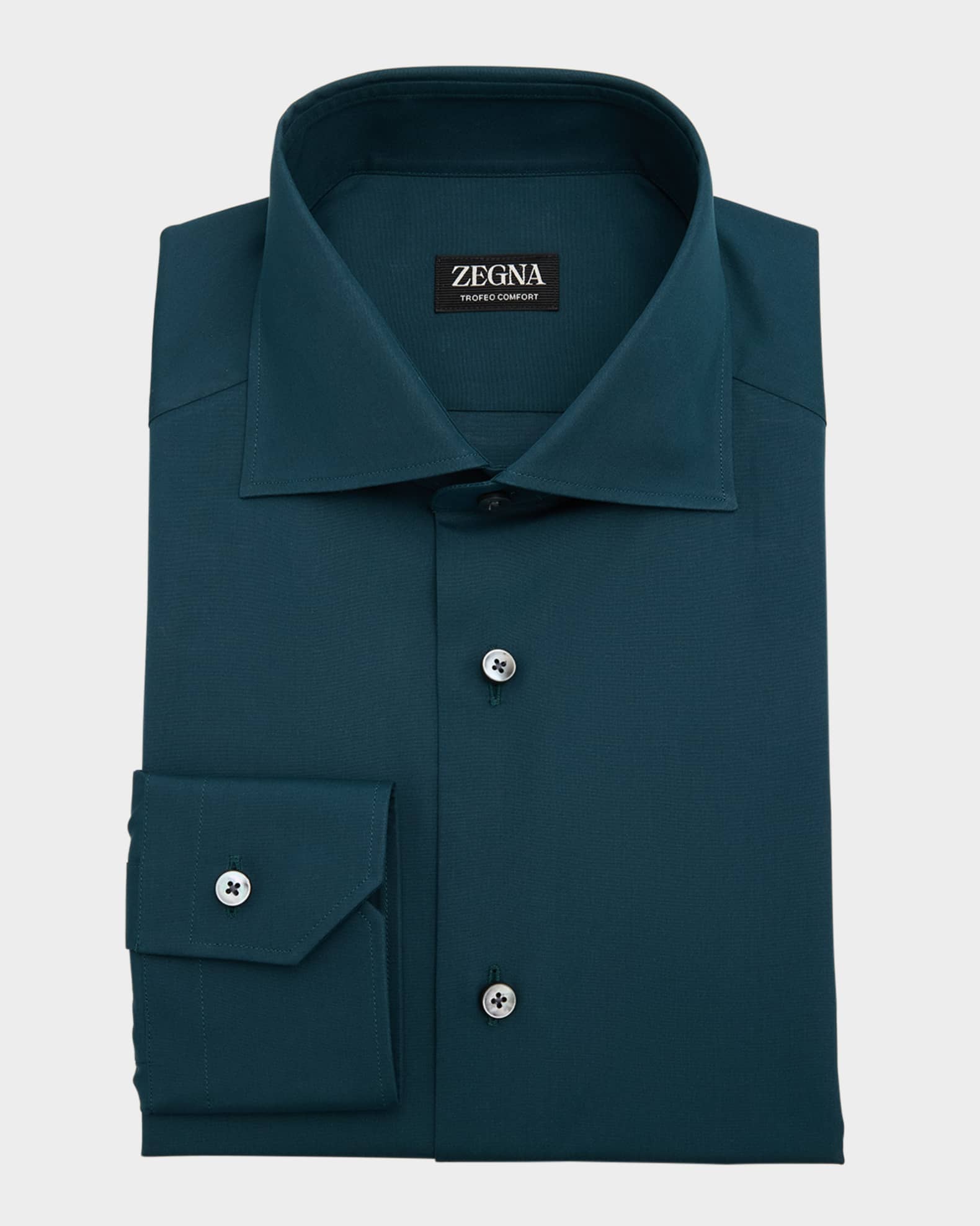 Men's Trofeo Comfort Cotton Dress Shirt 0