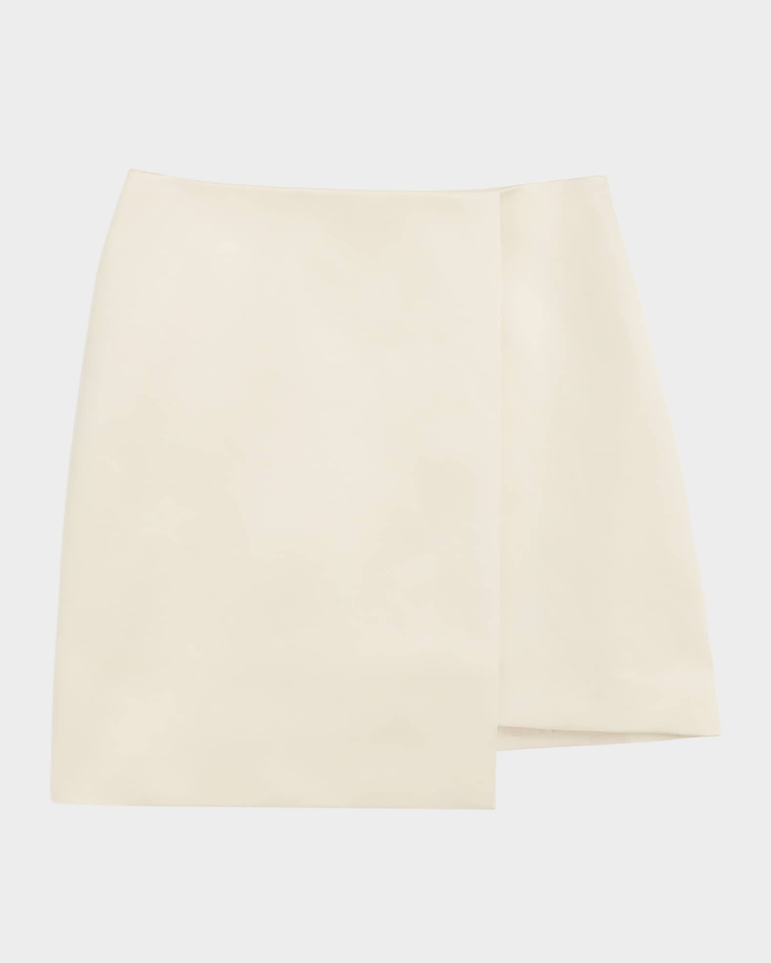 Raye Asymmetric A-Line Mini Skirt 0