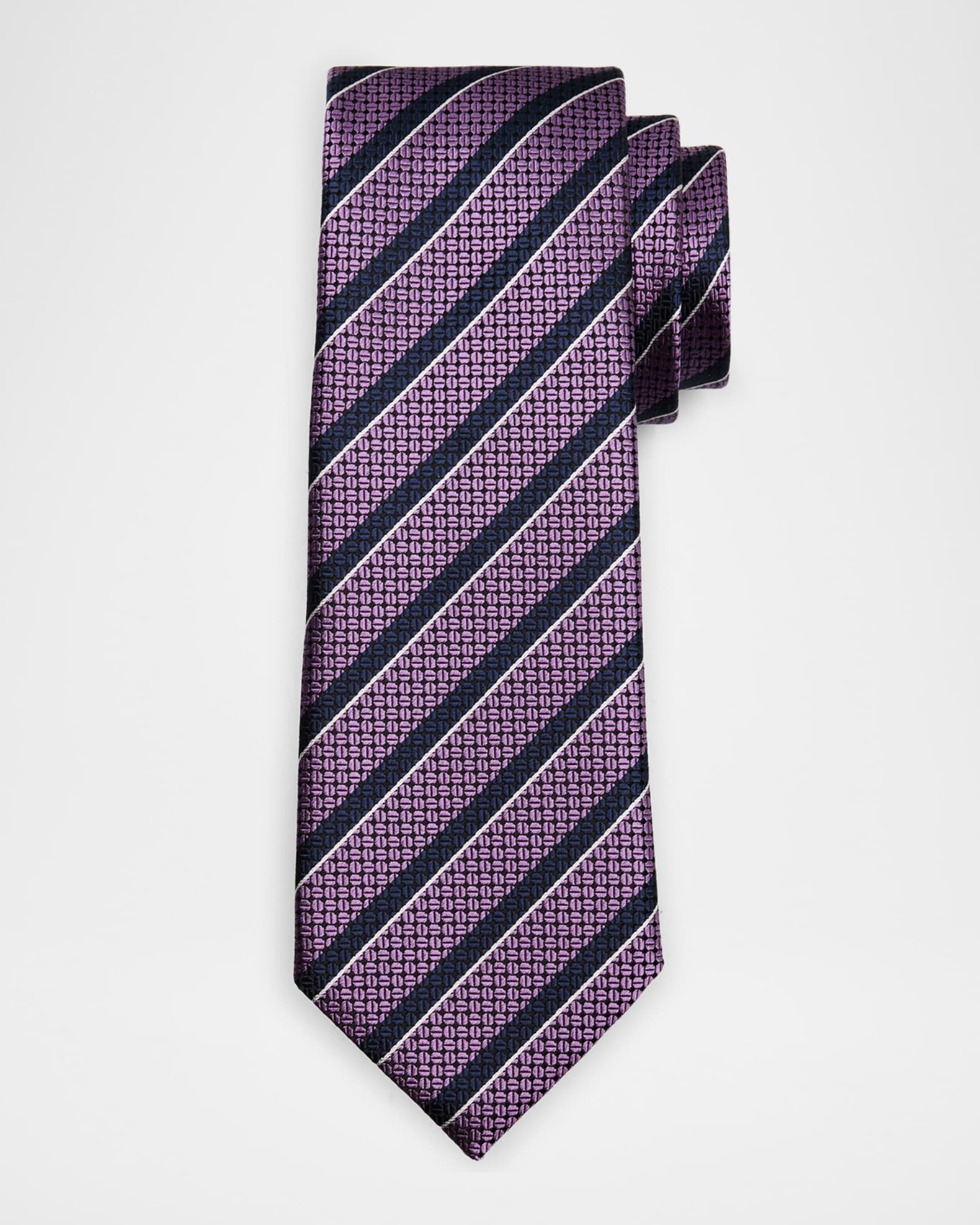 超爆安 ZEGNA Marcus Neiman | Tie Jacquard Geo Striped Men's キャップ