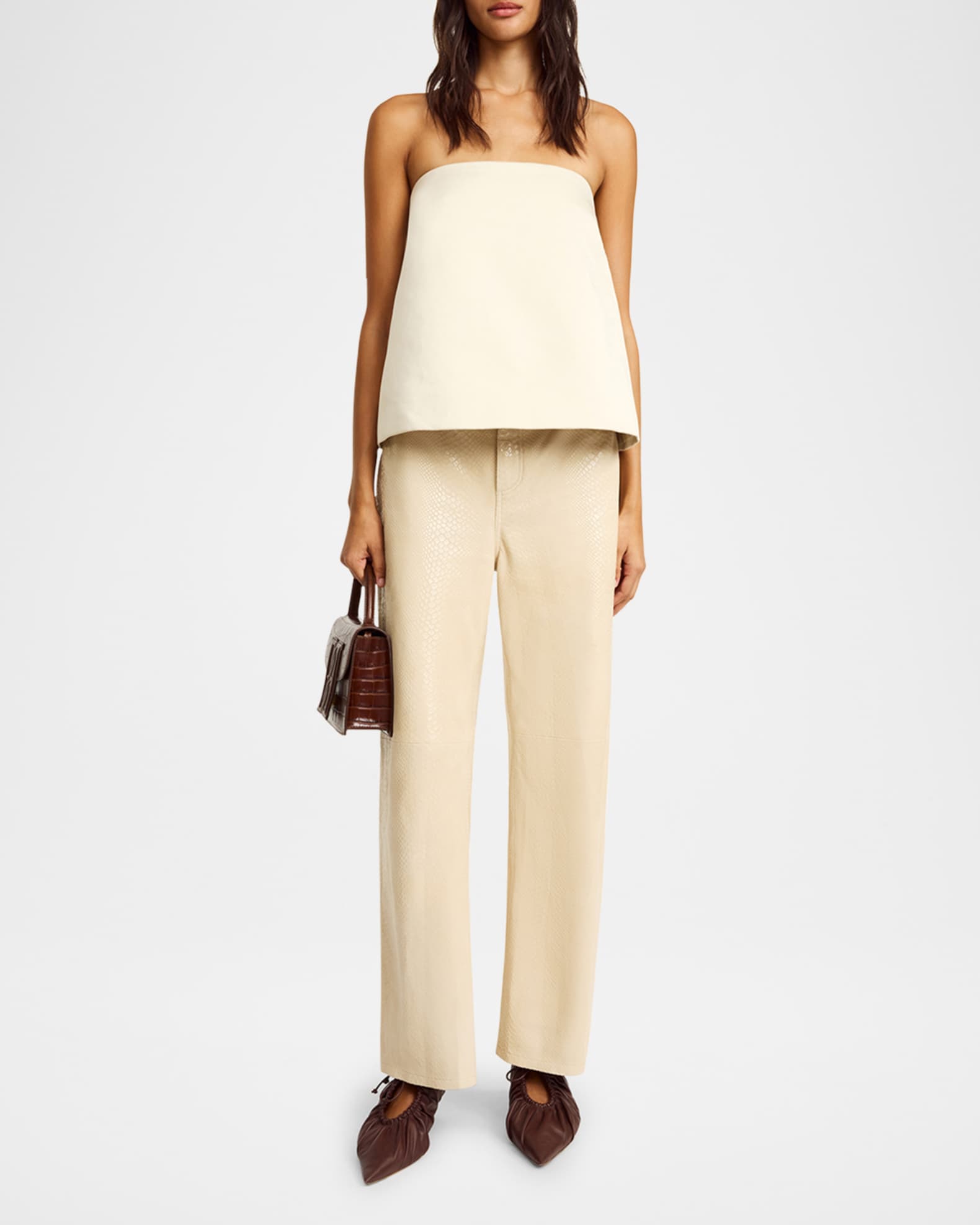 Hermie Strapless A-Line Top 1