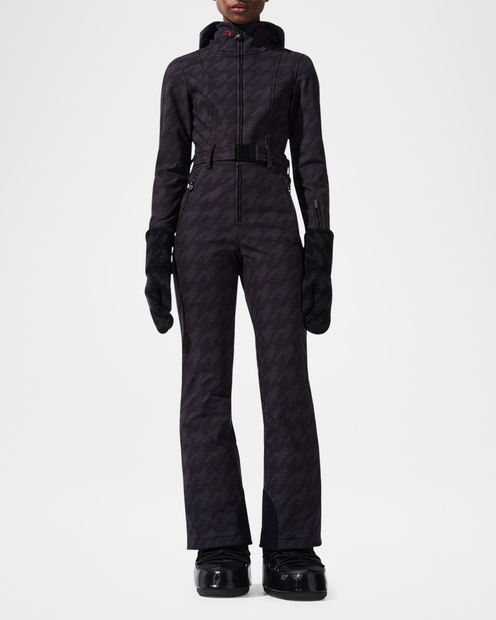 Tignes II Houndstooth Ski Suit 1