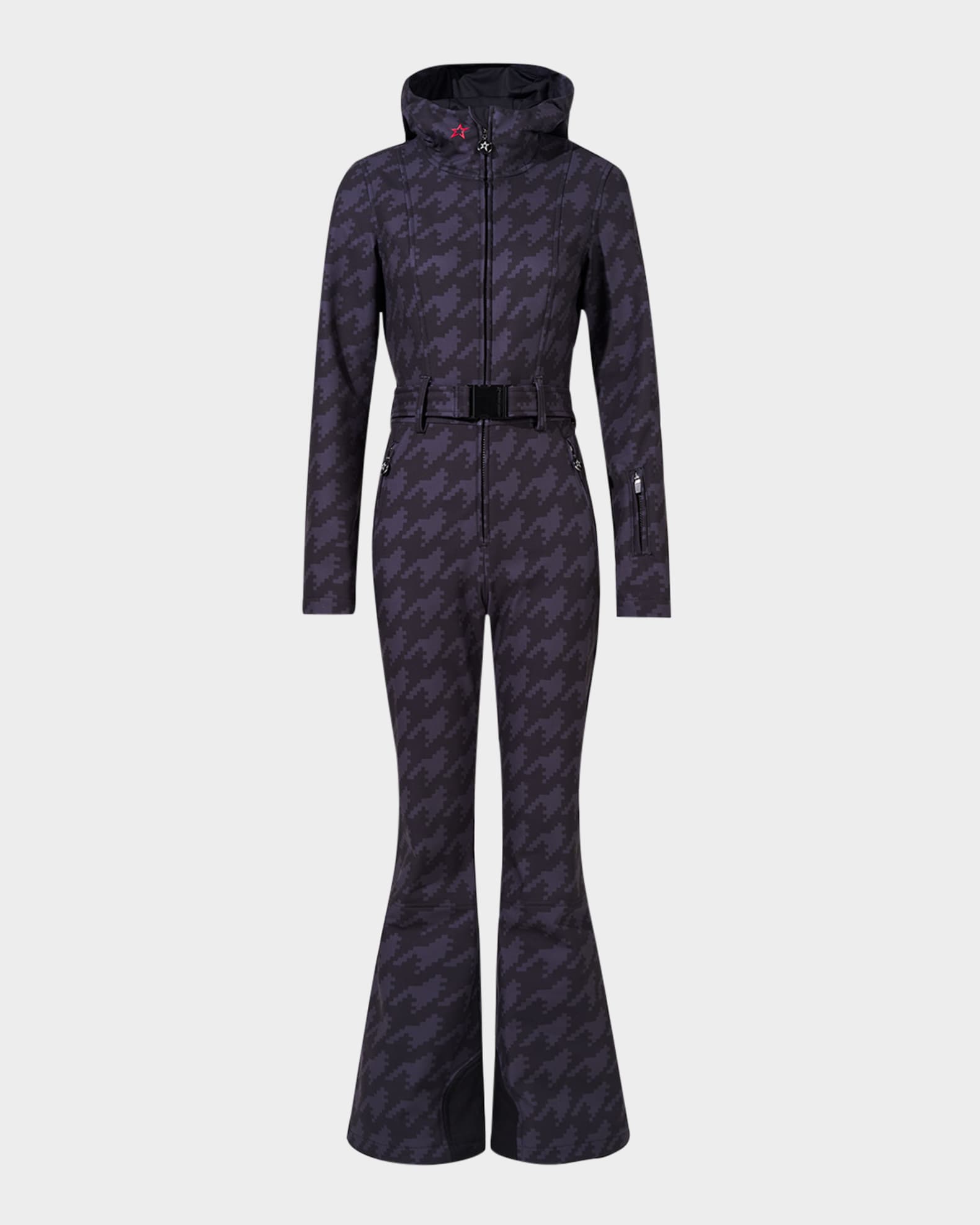 Tignes II Houndstooth Ski Suit 0