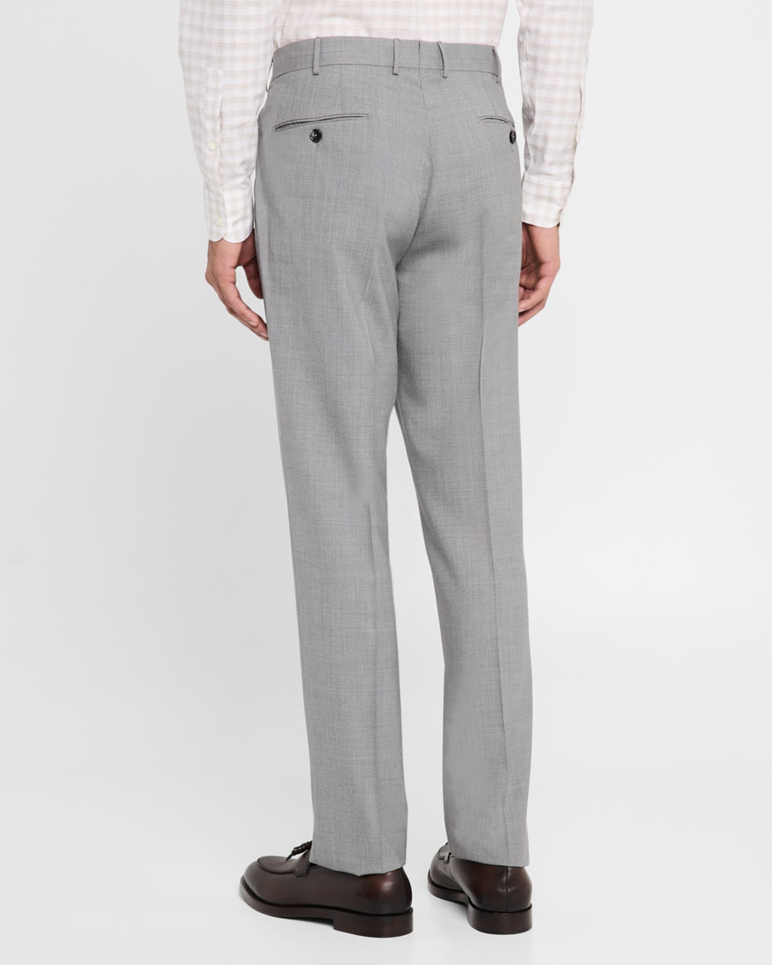Men's High Performance Flat-Front Trousers