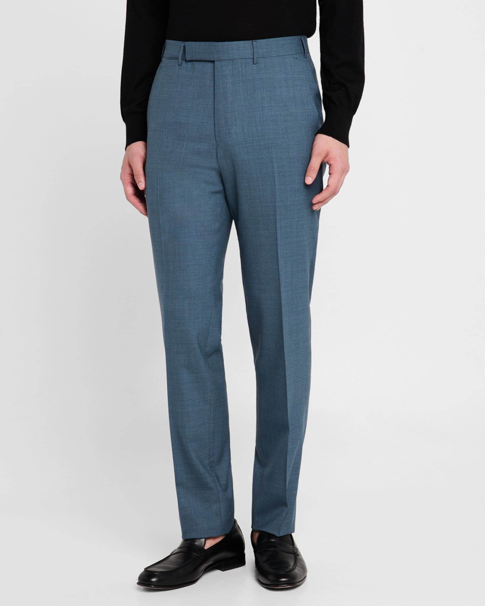 【即日発送】 Men's High Performance Flat-Front Trousers パンツ
