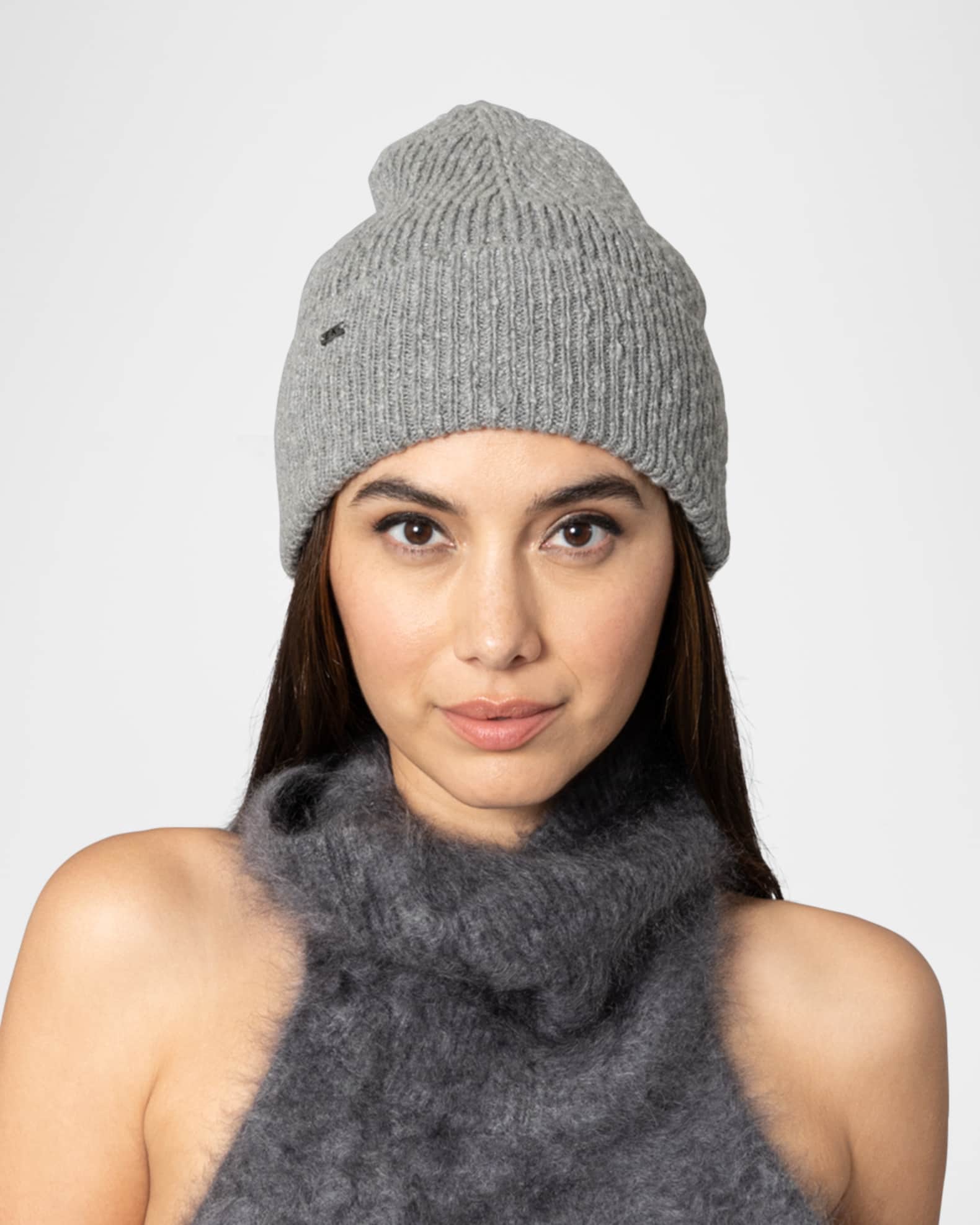 Frances Cashmere Beanie - Thumbnail 2