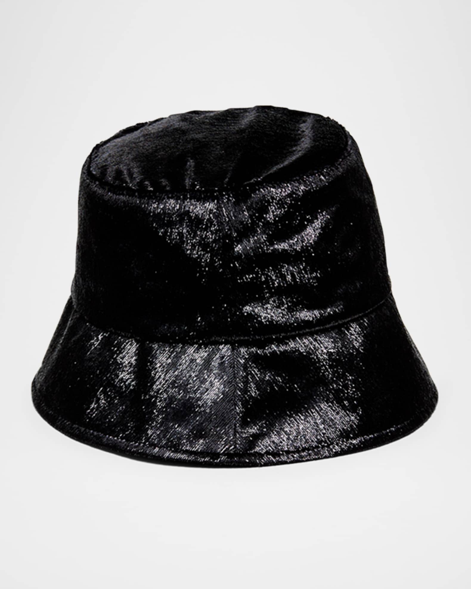 Eugenia Kim Yuki Velvet Bucket Hat Neiman Marcus