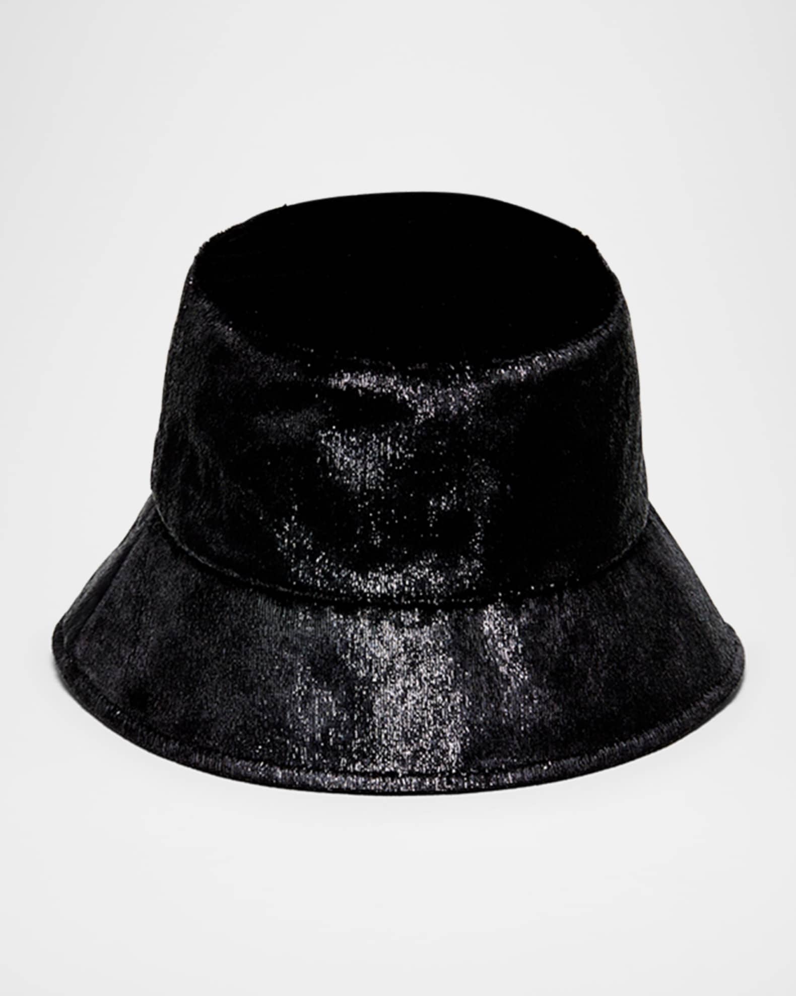 Eugenia Kim Yuki Velvet Bucket Hat Neiman Marcus