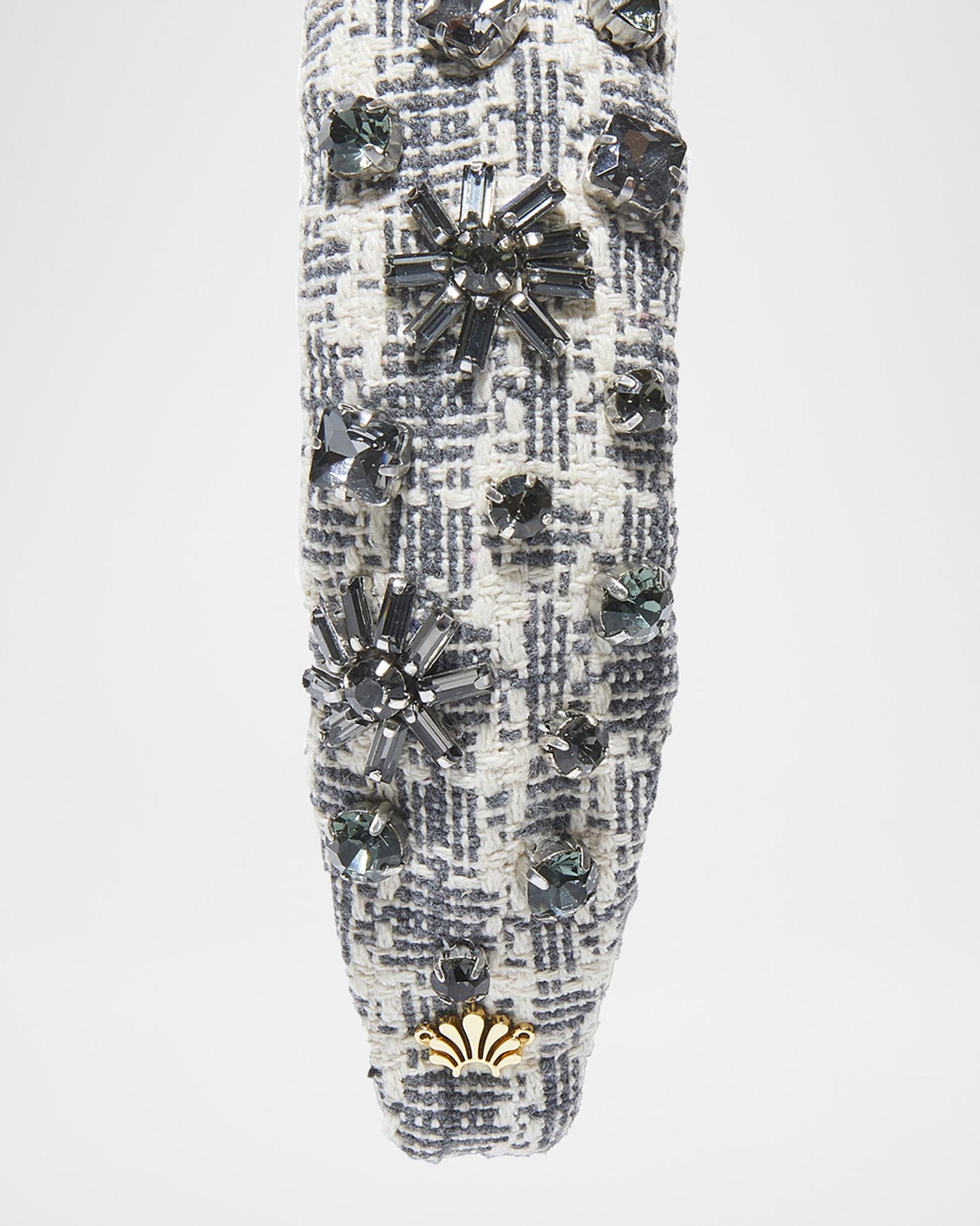 Lele Sadoughi Knotted Crystal Woven Headband | Neiman Marcus display picture 1