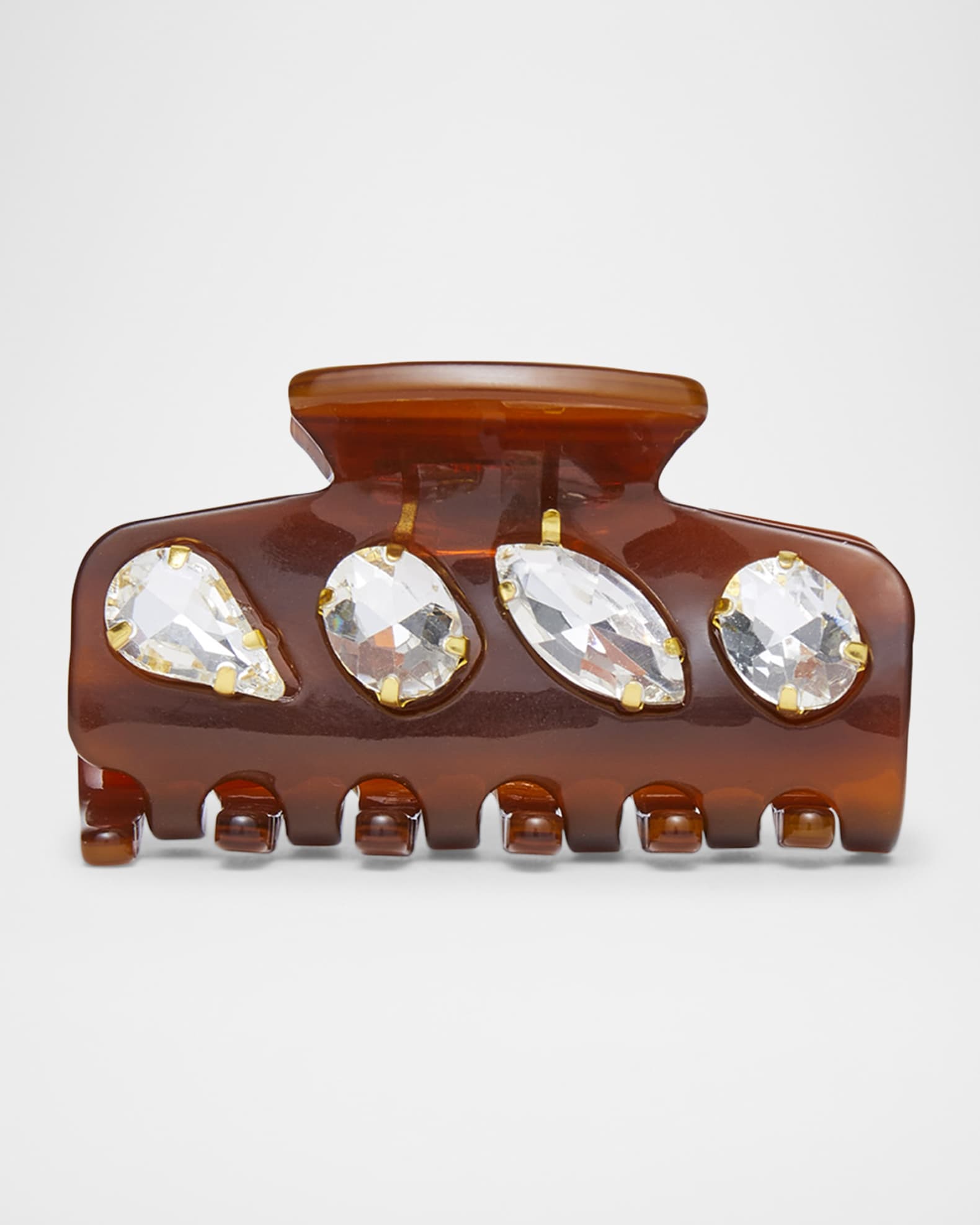 Crystal Acrylic Jaw Clip  0