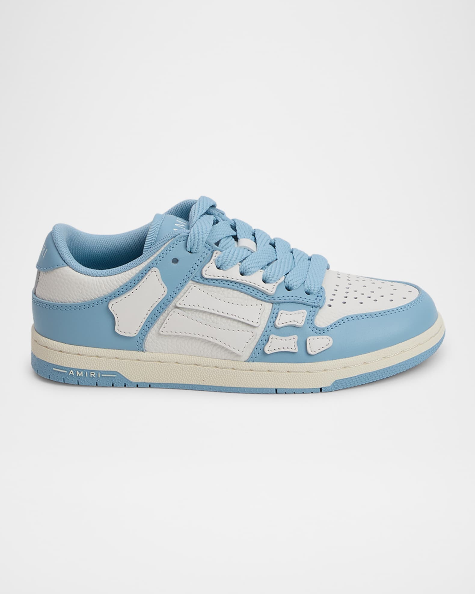 Kid's Skel-Top Two-Tone Leather Low-Top Sneakers 0