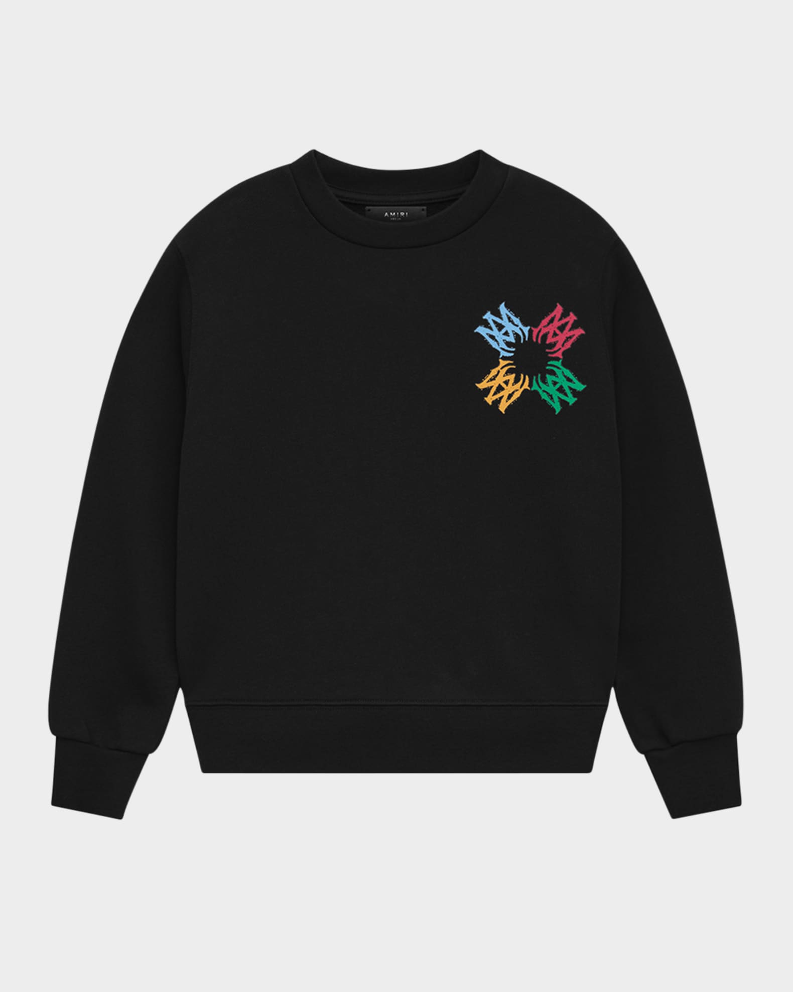 Kid's MA Quad Scribble Crew Sweatshirt, Size 4-12