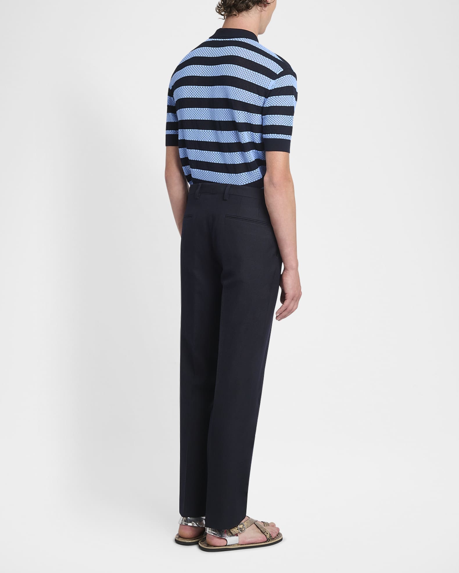 Men's Patrino Wool-Linen Pants