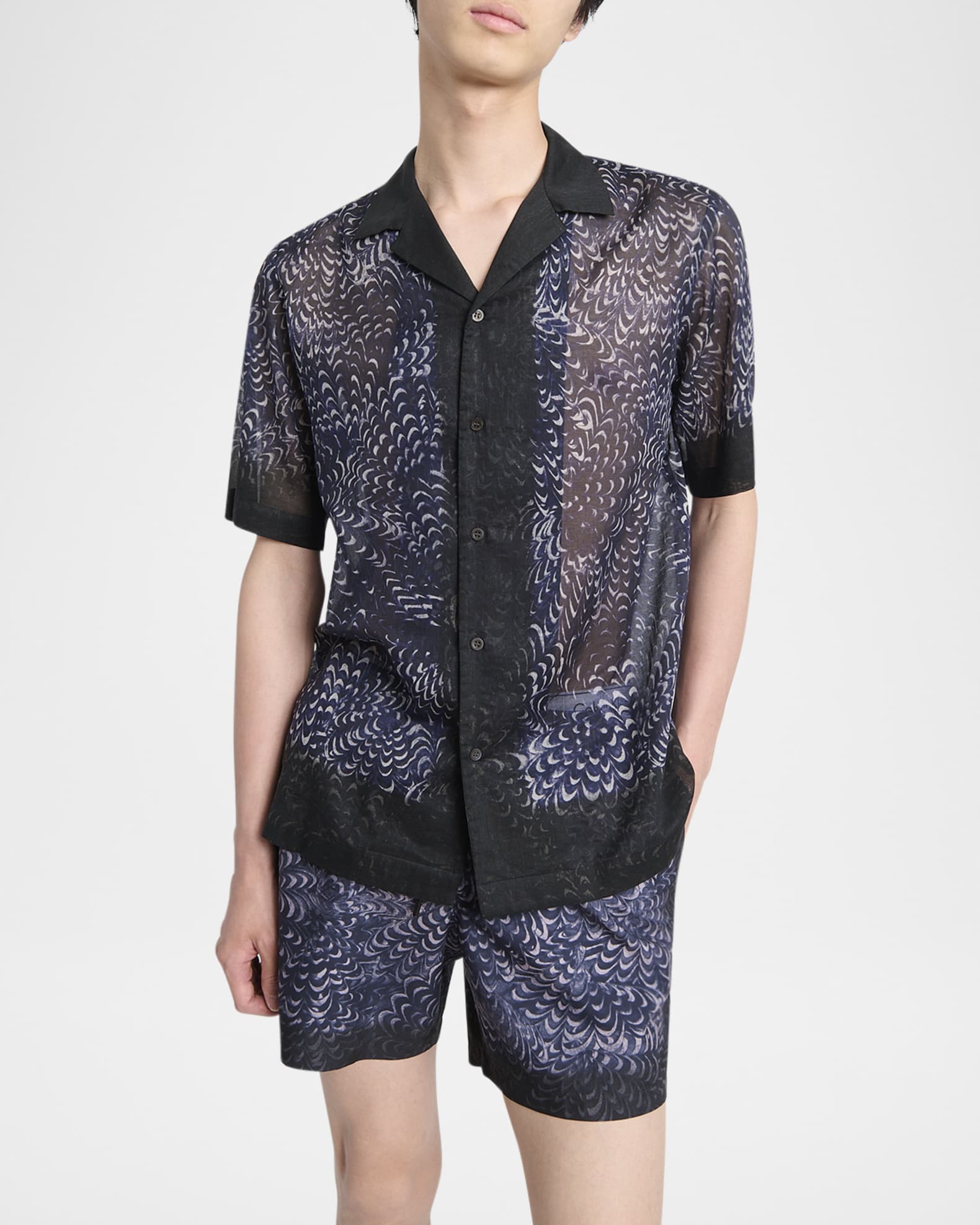 Tシャツ・カットソー Dries Van Noten Dries Van Noten Carltone Shirt Dries Van Noten Carltone Shirt - Brown – Kith Europe
