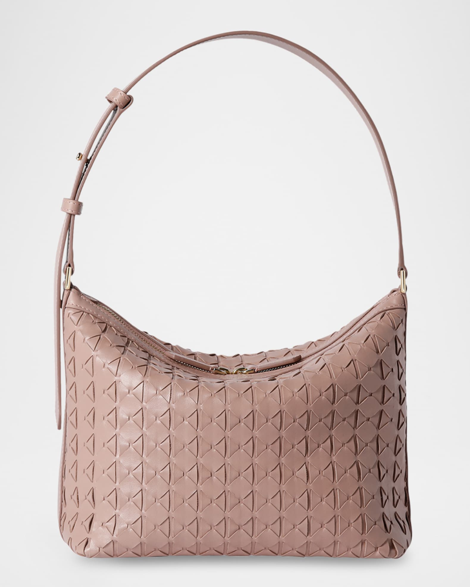 Ani Small Mosaic Leather Shoulder Bag 0