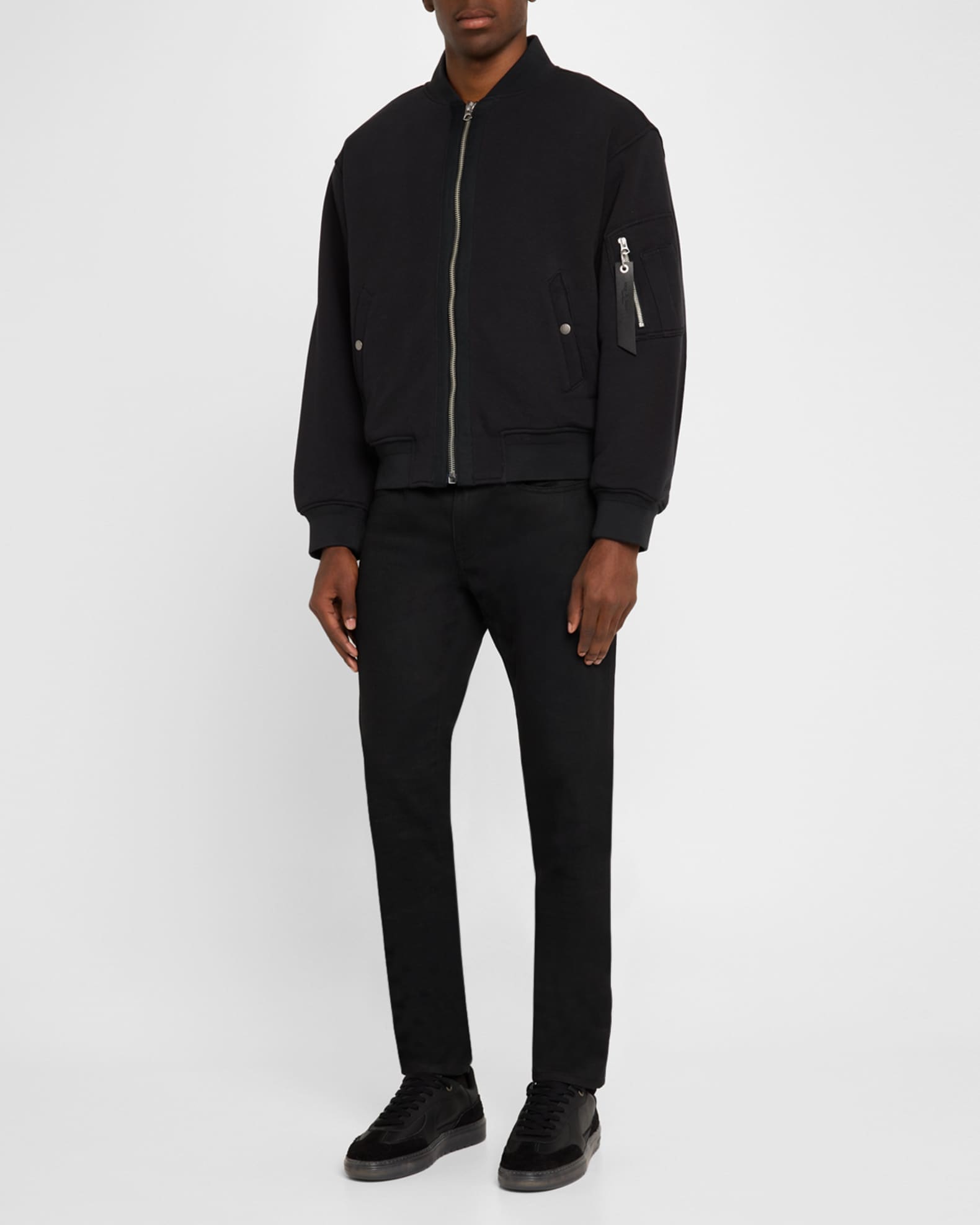 Men's Manston Vintage Terry Bomber Jacket 1