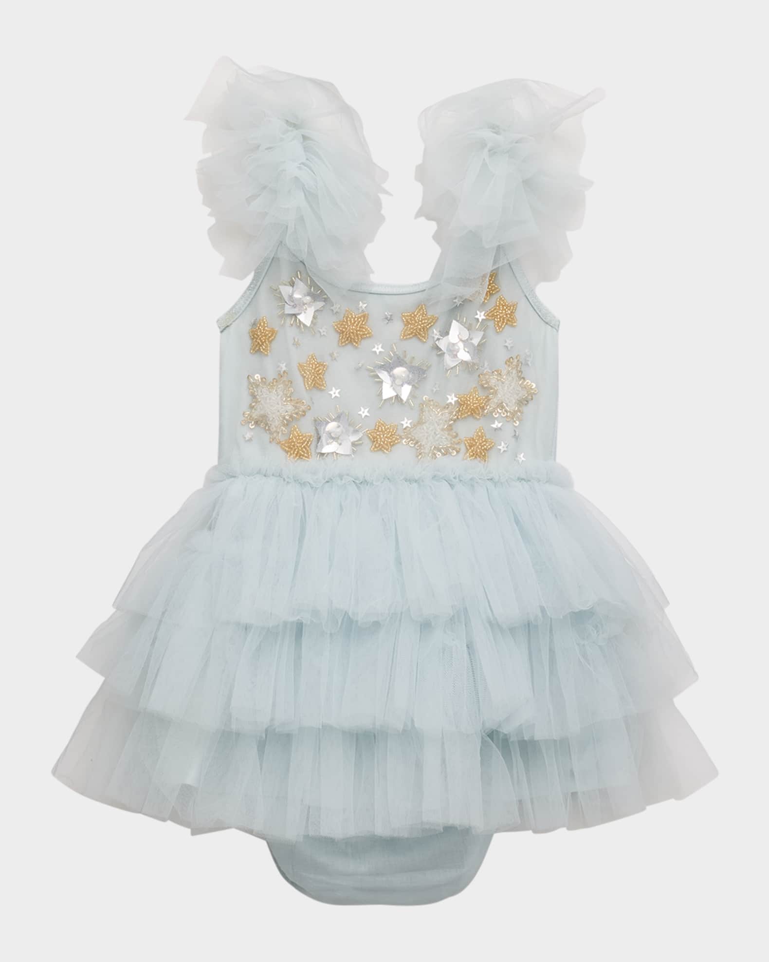  Girl's Starry Delight Embellished Tutu Dress, Size 6M-24M 0