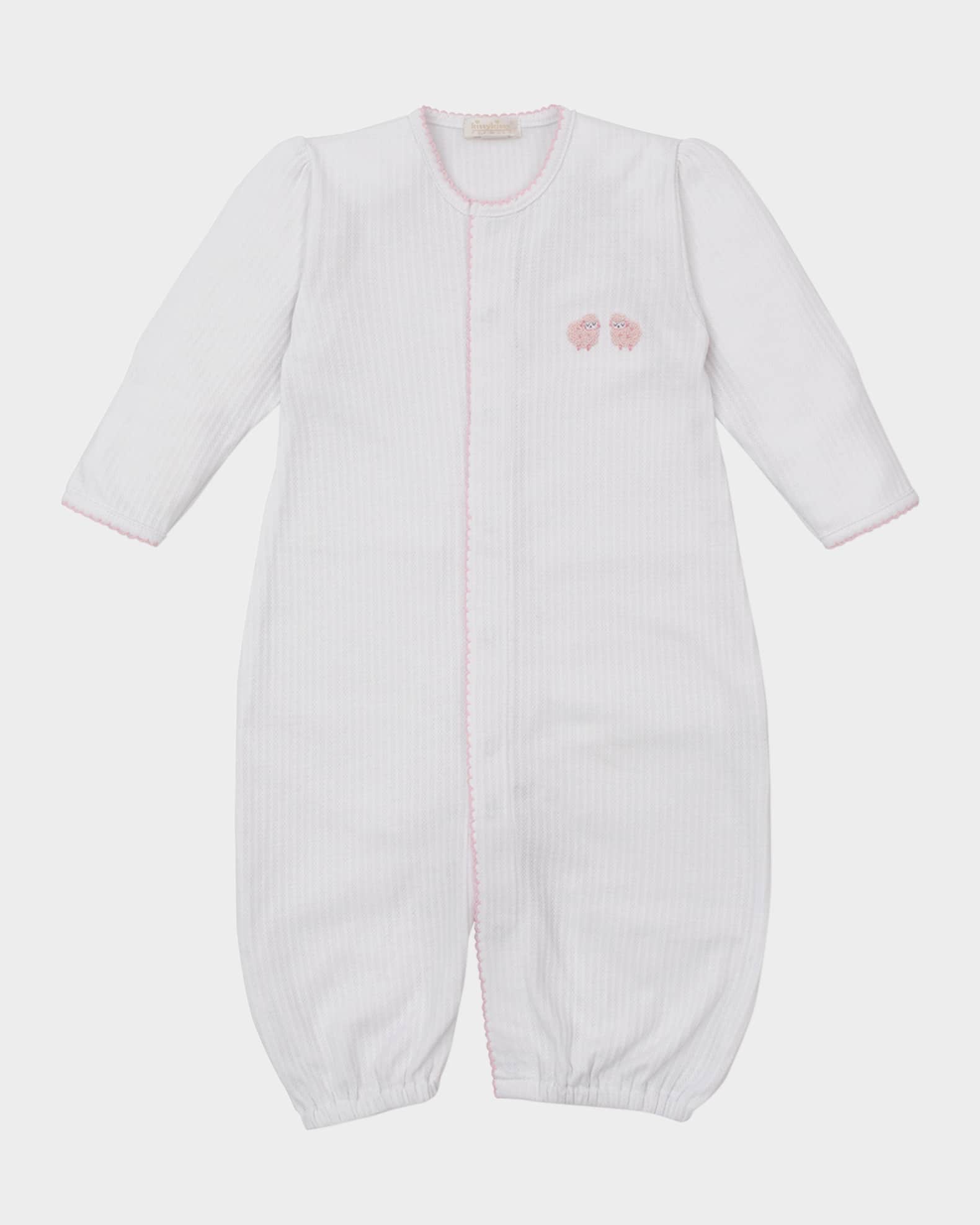 Girl's Premier Baa Baa Baby Sheep Convertible Gown, Size Newborn-S 1
