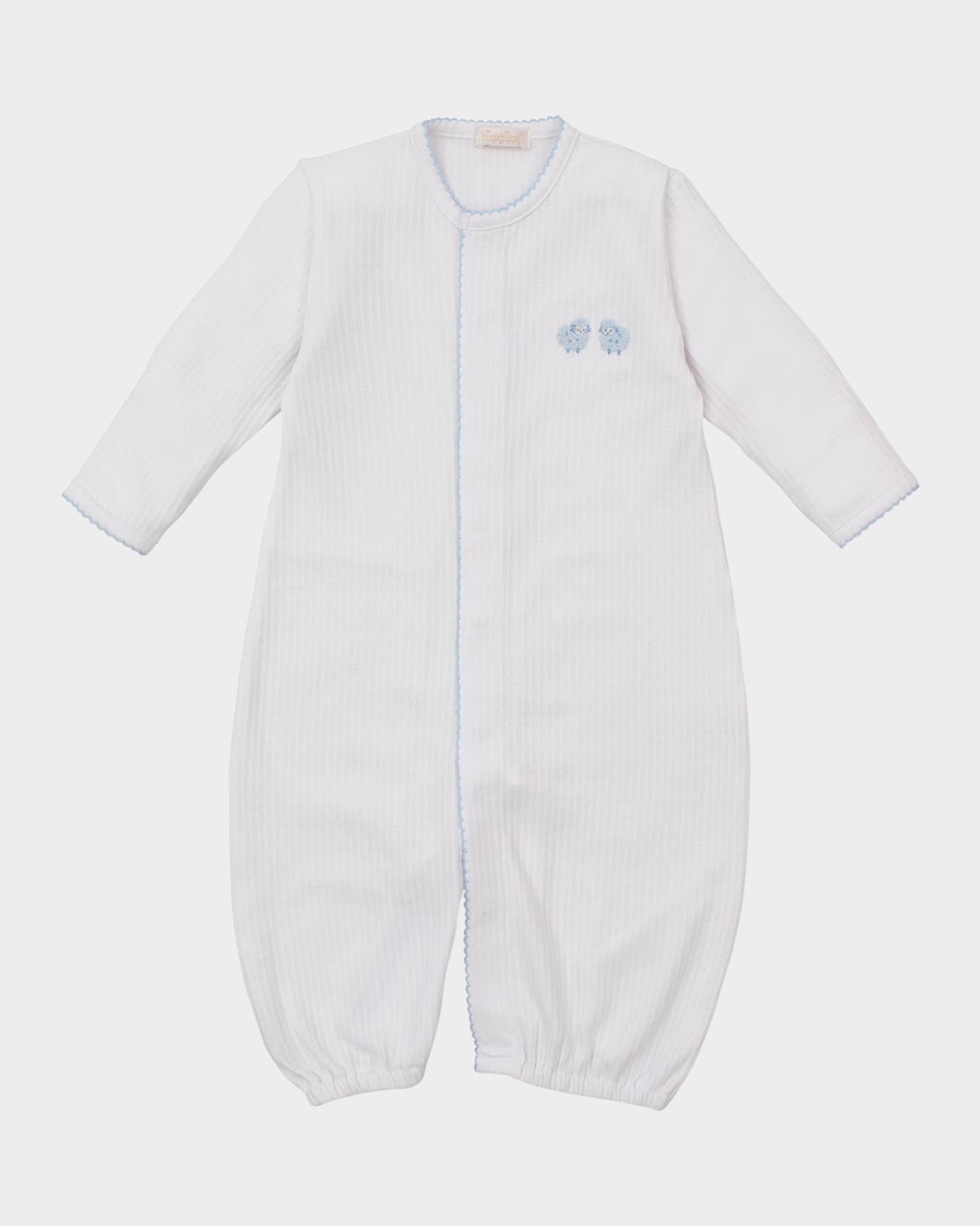 Boy's Premier Baa Baa Baby Sheep Convertible Gown, Size Newborn-S 1